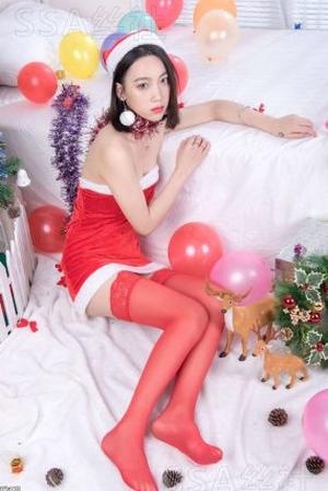 [SSA丝社]超清写真 NO.057 大大 红色圣诞节[130P]