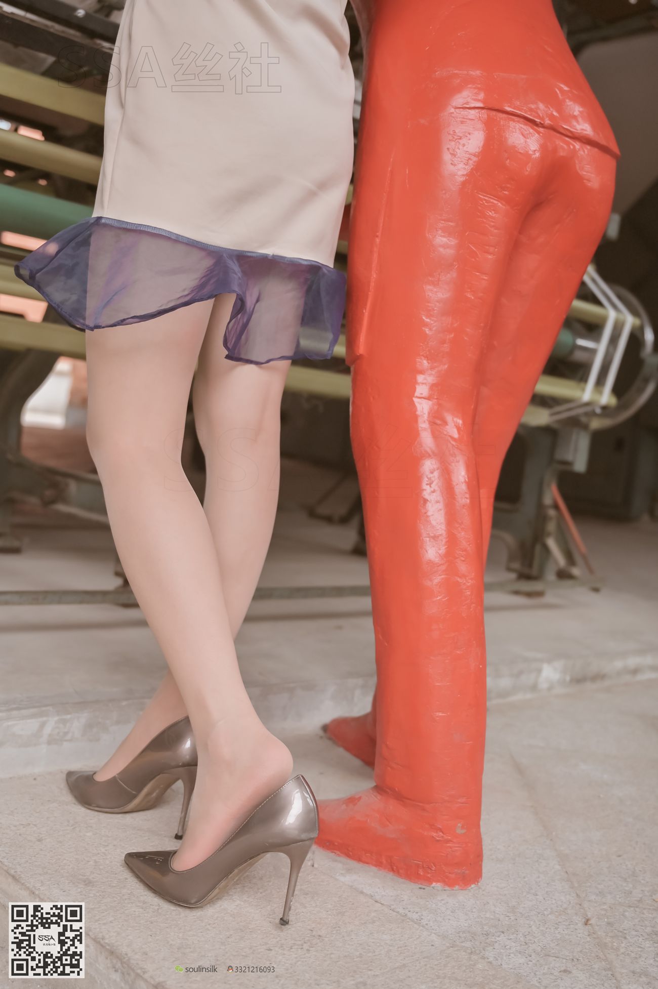[SSA丝社]超清写真 NO.099 雪梨 腿模雪梨街拍短裙肉丝[155P]第28张