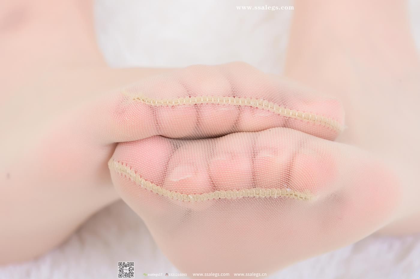 [SSA丝社]超清写真 NO.430 宝宝可爱少女的白色连衣裙(下)第10张