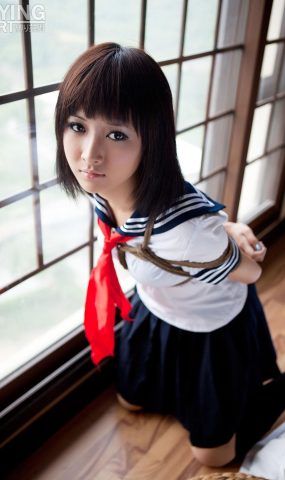 [禁忌摄影]Taboo-love NO.090 TyingArt 縛リ芸術 Shiryl School Girl[27P]