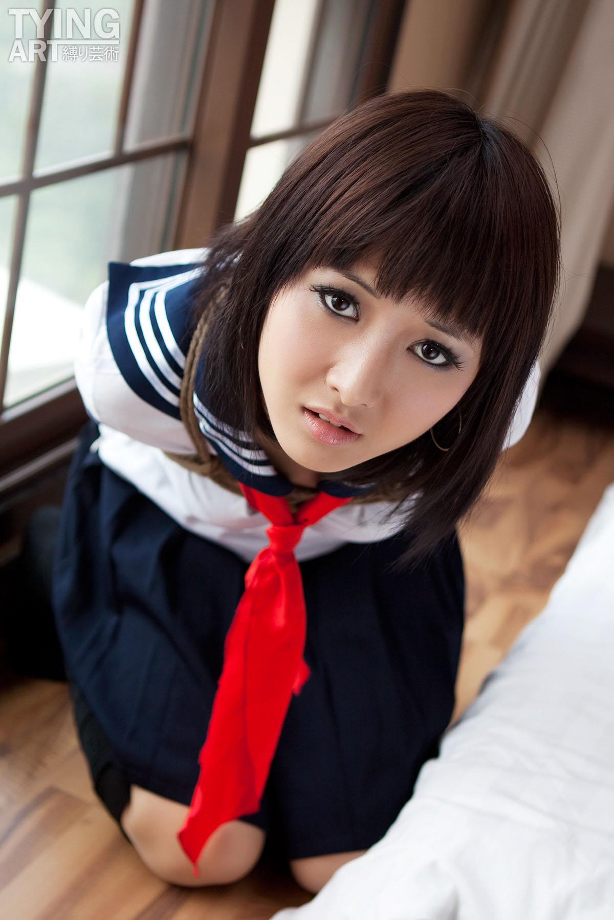 [禁忌摄影]Taboo-love NO.090 TyingArt 縛リ芸術 Shiryl School Girl[27P]第3张