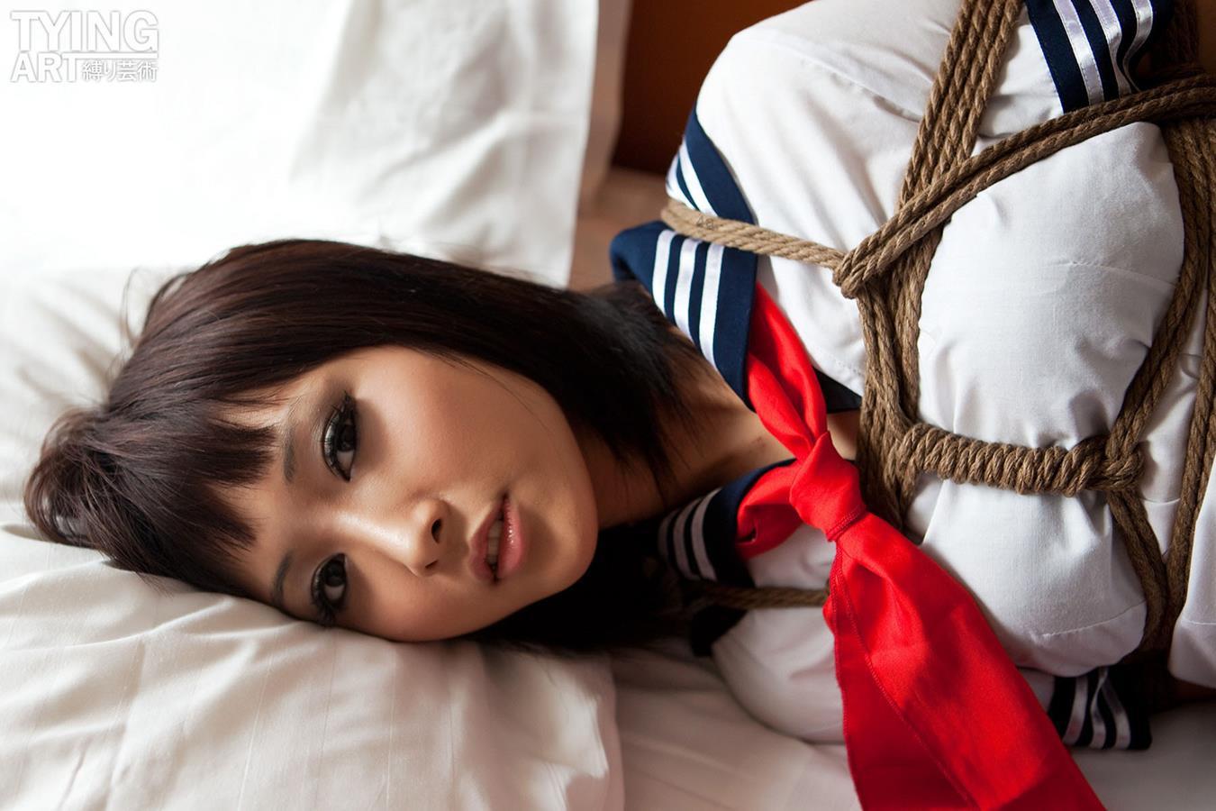 [禁忌摄影]Taboo-love NO.090 TyingArt 縛リ芸術 Shiryl School Girl[27P]第5张