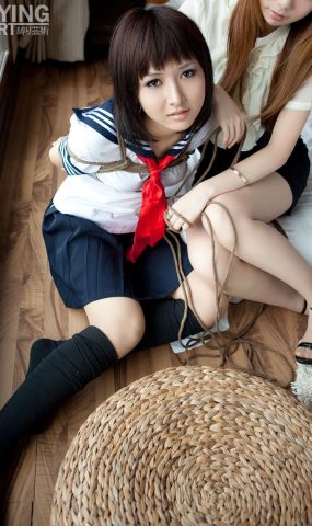 [禁忌摄影]Taboo-love NO.091 TyingArt 縛リ芸術 Dimdim &#038; Shiryl OL &#038; School Girl 1[26P]