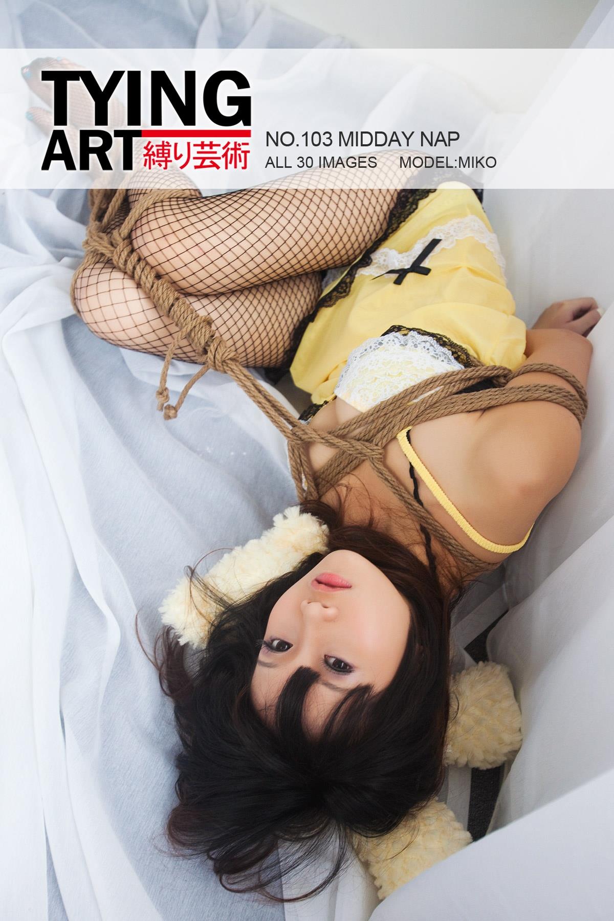 [禁忌摄影]Taboo-love NO.103 TyingArt 縛リ芸術 Miko Midday Nap[31P]第6张