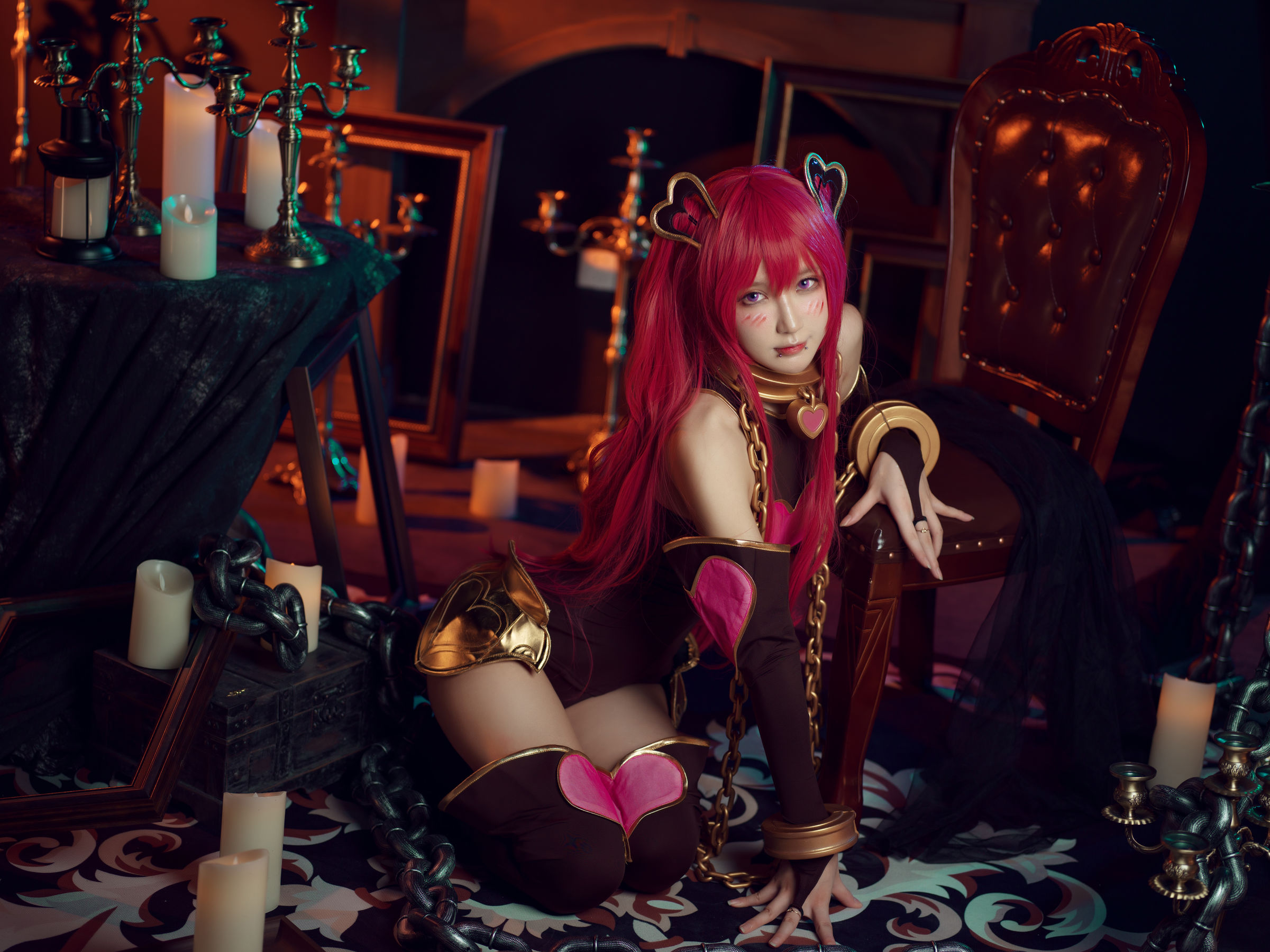 [网红COSER写真] 动漫博主阿包也是兔娘 - 空花第3张