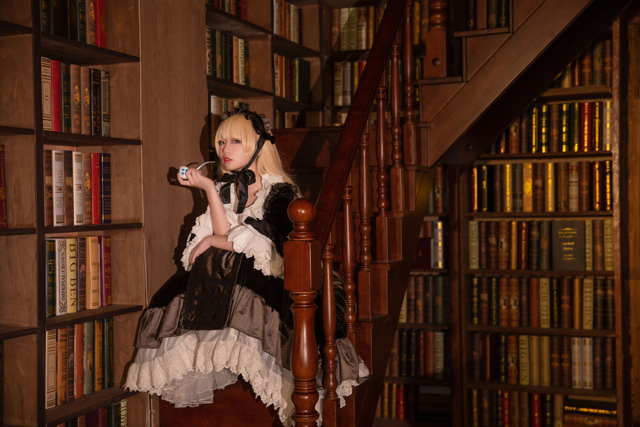 [网红COSER写真] 动漫博主G44不会受伤 - gosick第1张