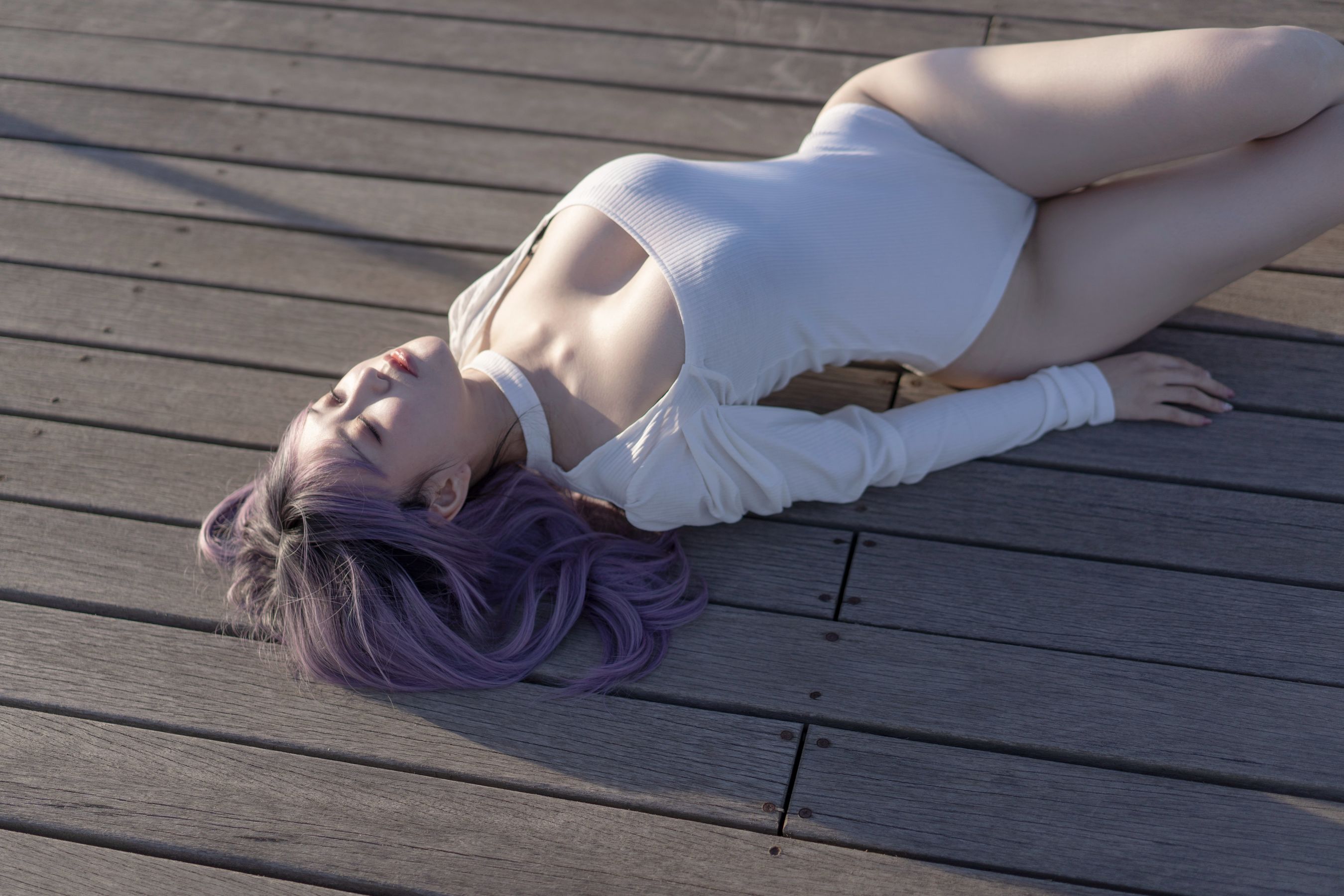 [网红COSER写真] 动漫博主脱尾巴Mizuki - 天台第12张