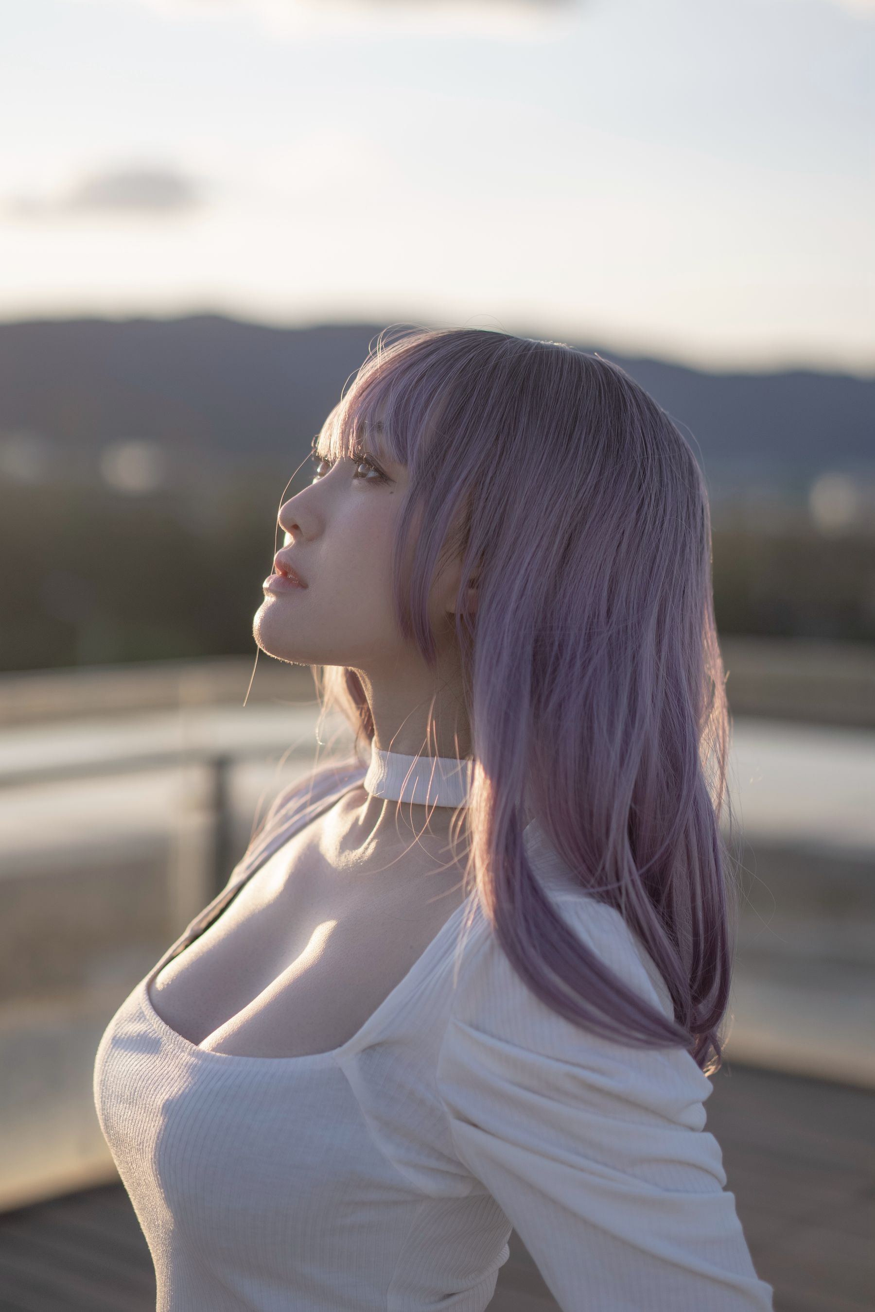 [网红COSER写真] 动漫博主脱尾巴Mizuki - 天台第15张