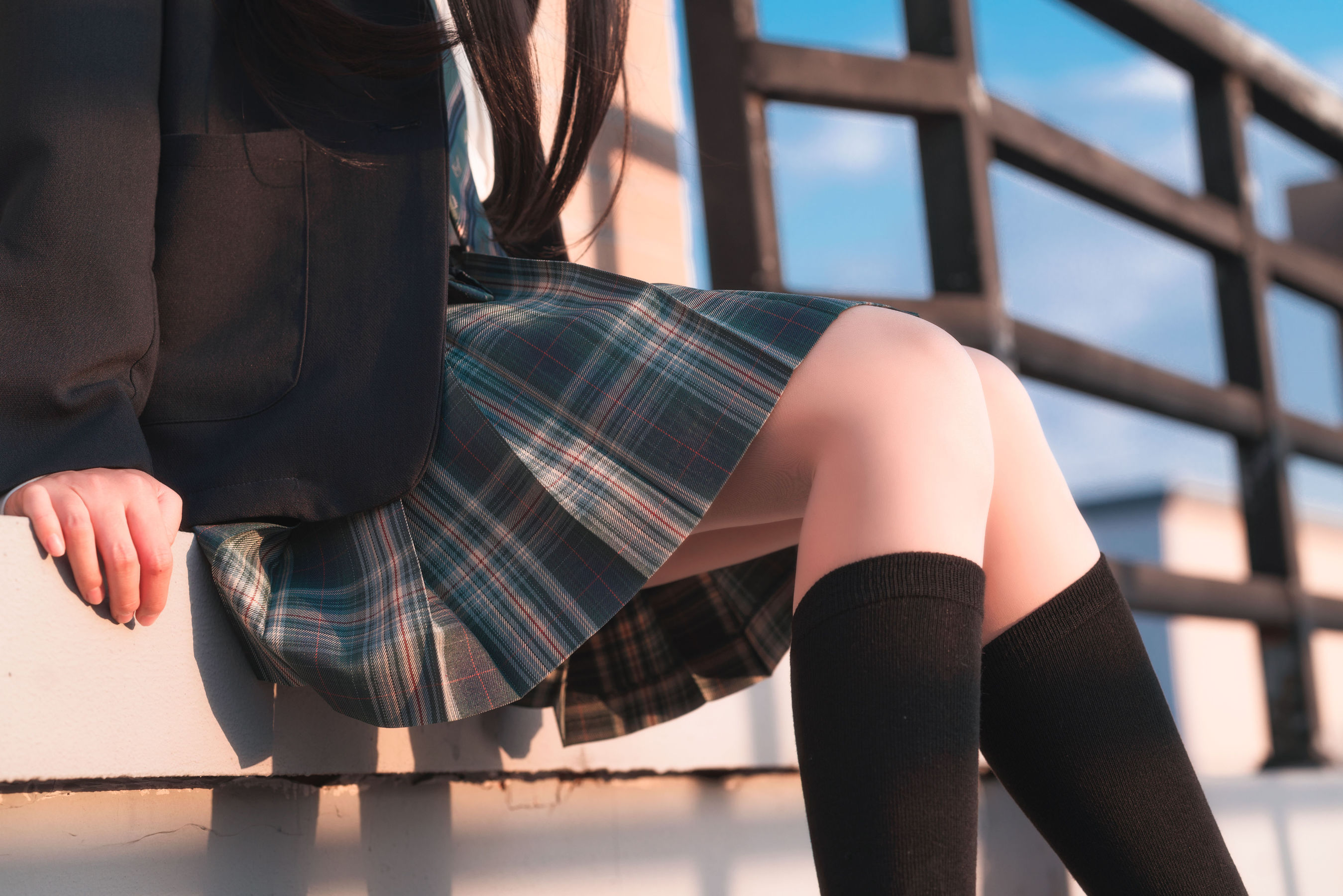 [COS福利] 微博妹子三度_69 - 森林来信JK第6张