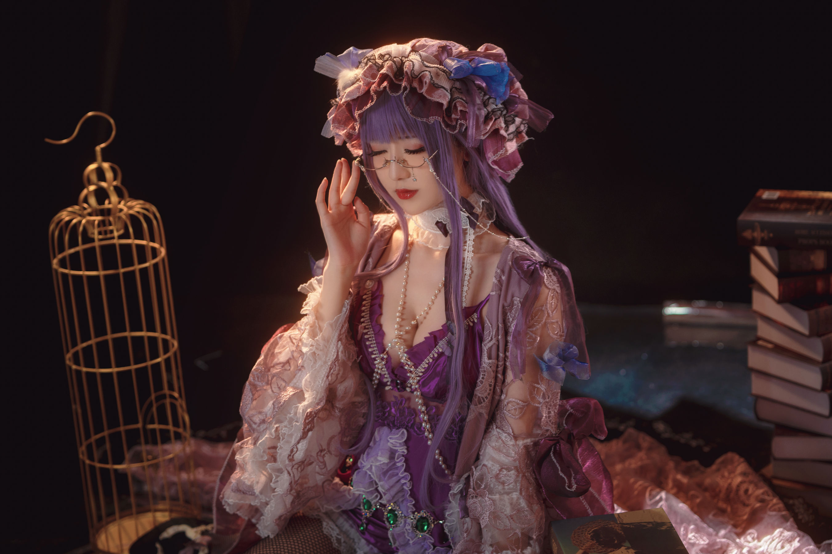 [COS福利] 小姐姐弥音音ww - 帕秋莉第14张