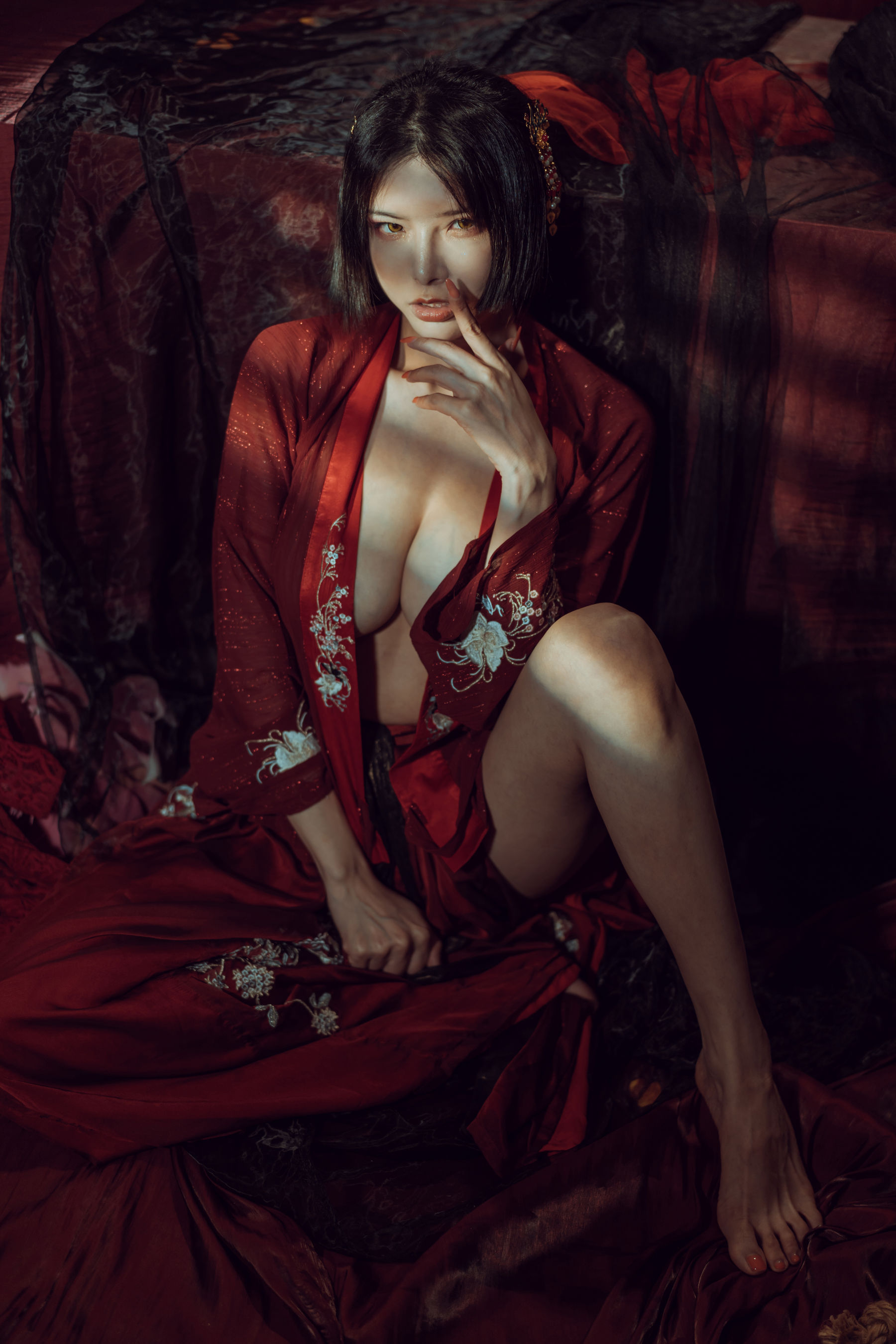 [COS福利] 秋和柯基(夏小秋秋秋) - 昏红帐第1张