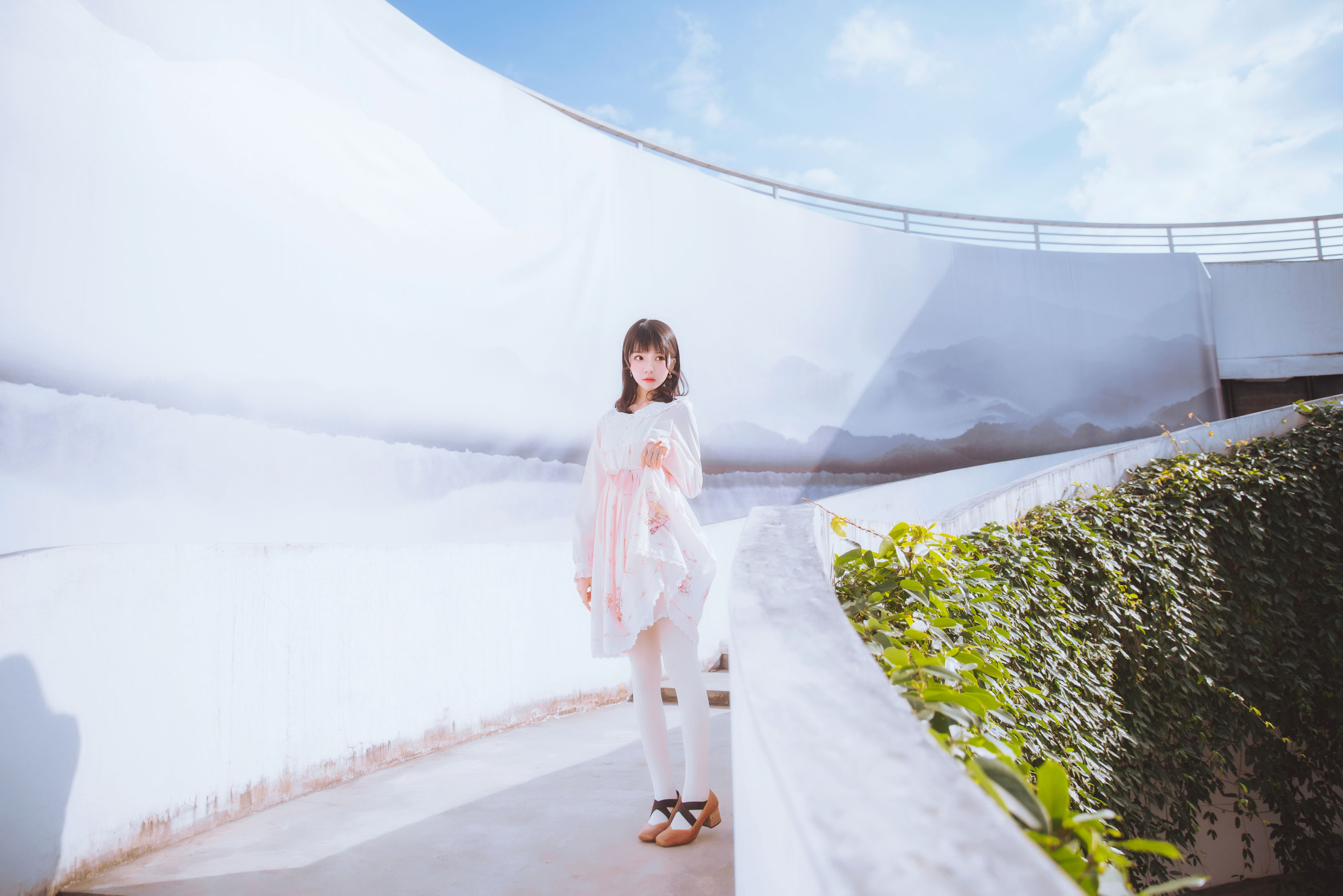 [COS福利] 桜桃喵 - 清新之三月第3张