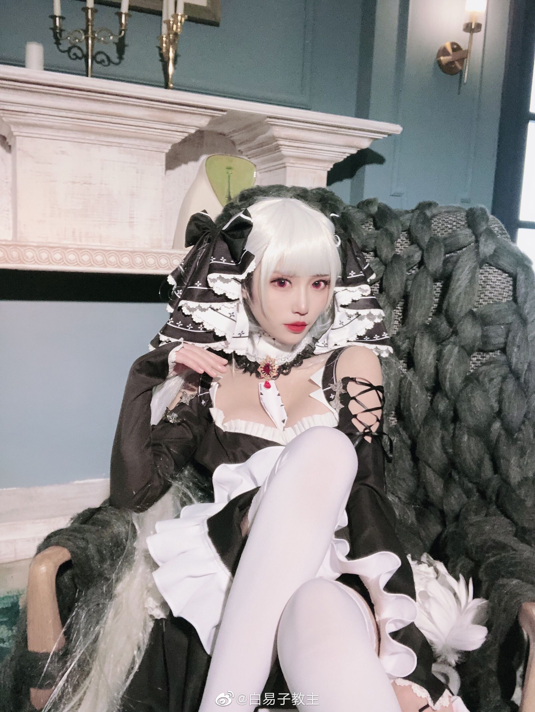 [COS福利] 萌妹白易子教主 - 可畏第2张