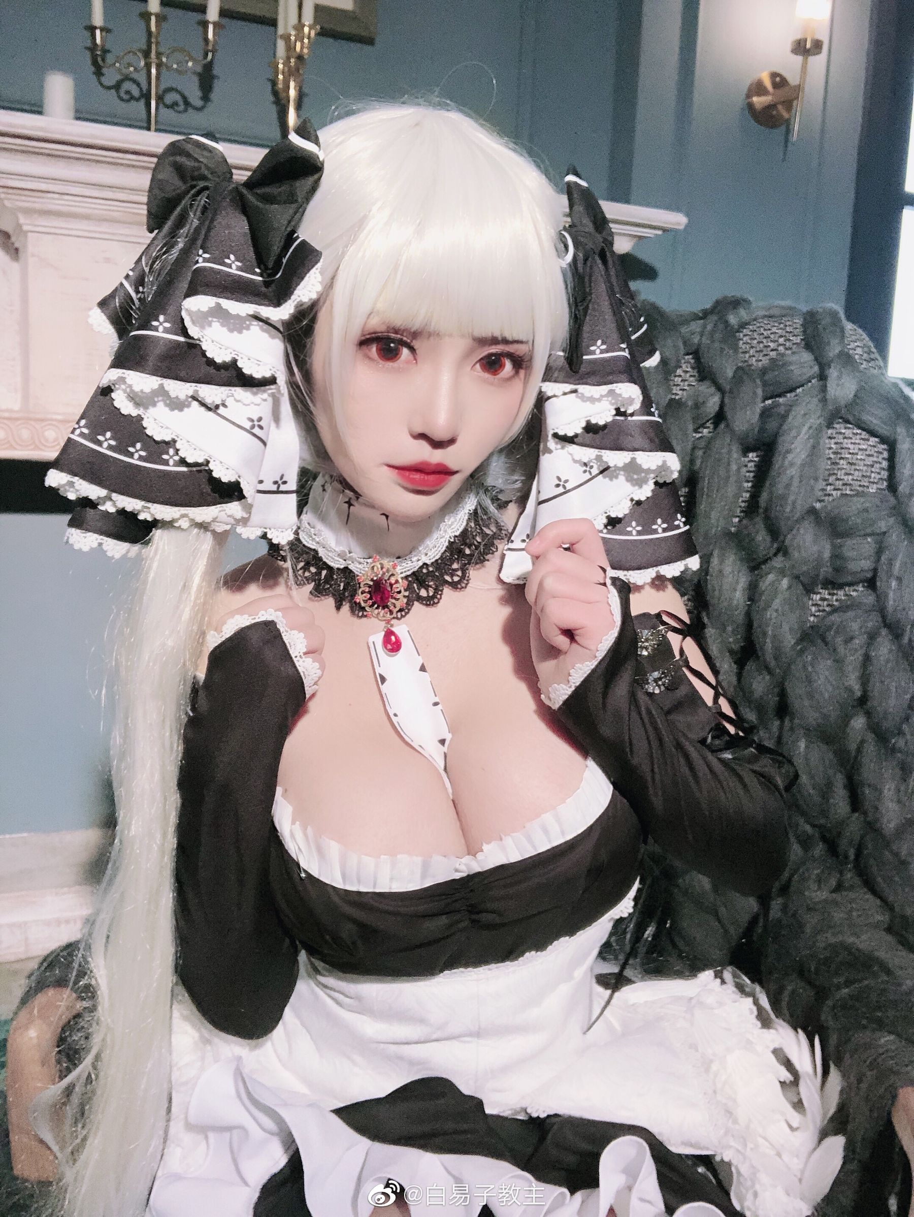 [COS福利] 萌妹白易子教主 - 可畏第2张