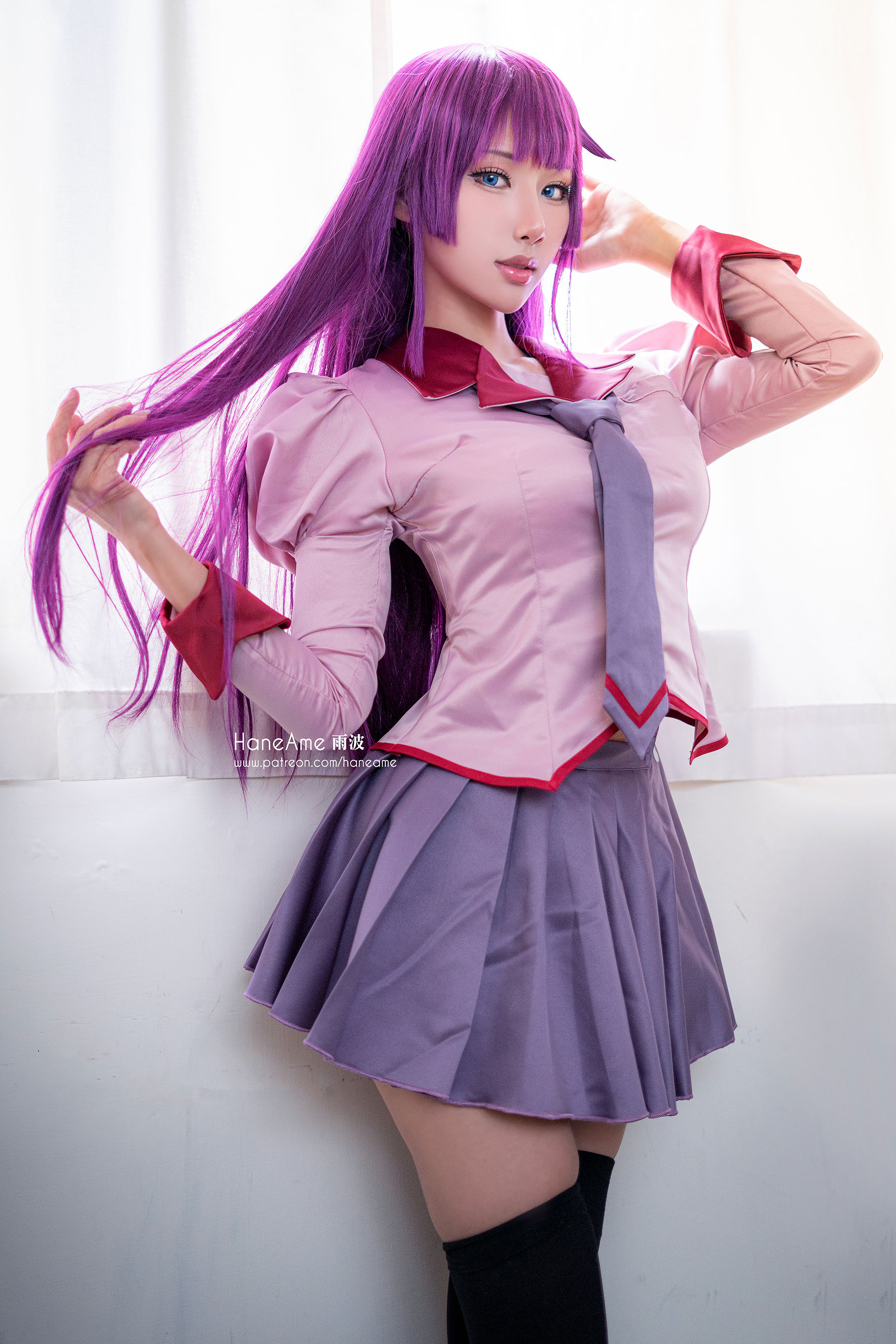 [COS福利] Hane Ame 雨波写真 - 化物语 战场原第5张