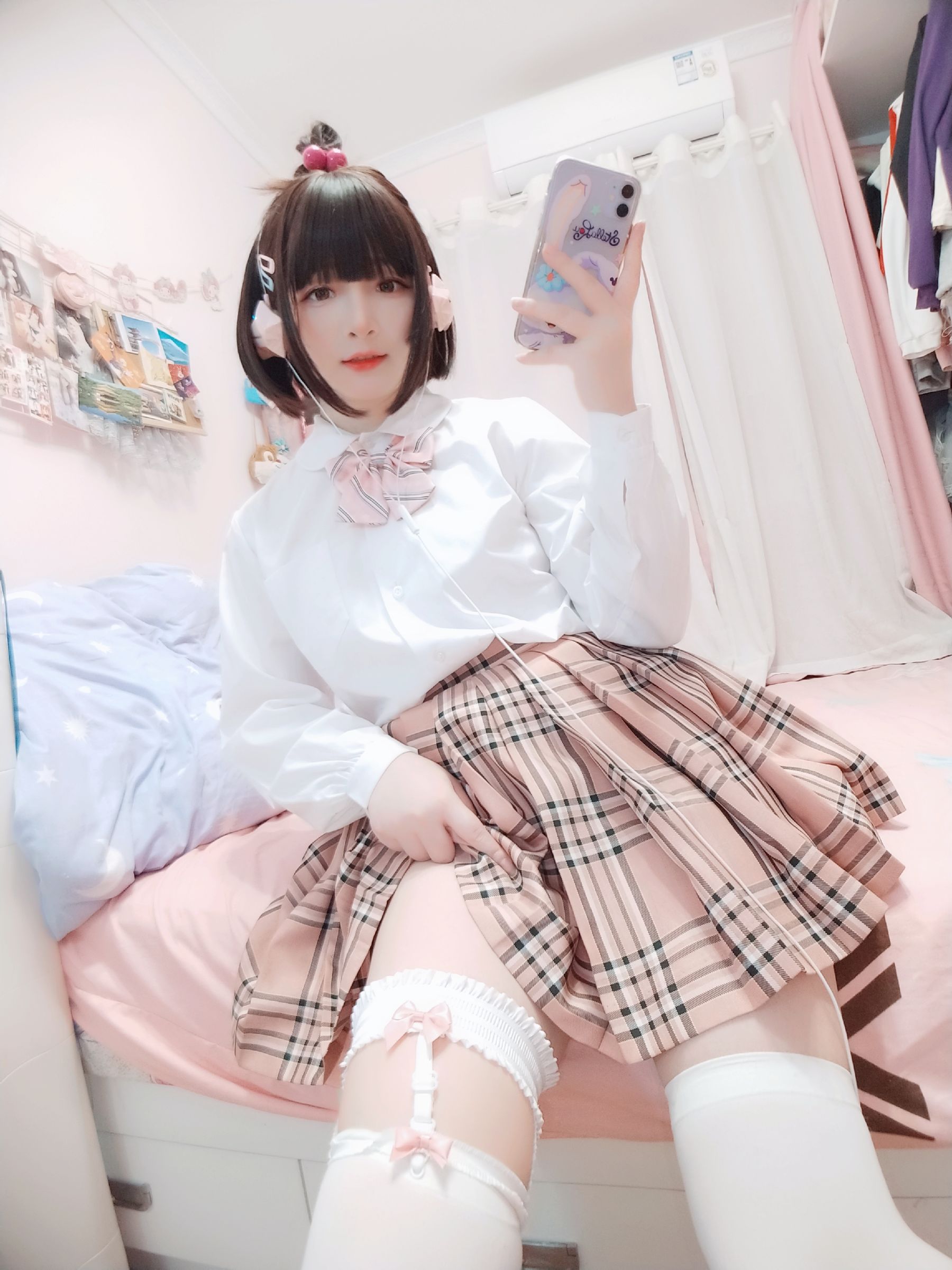 [COS福利] 二次元美女古川kagura - 白丝JK第3张