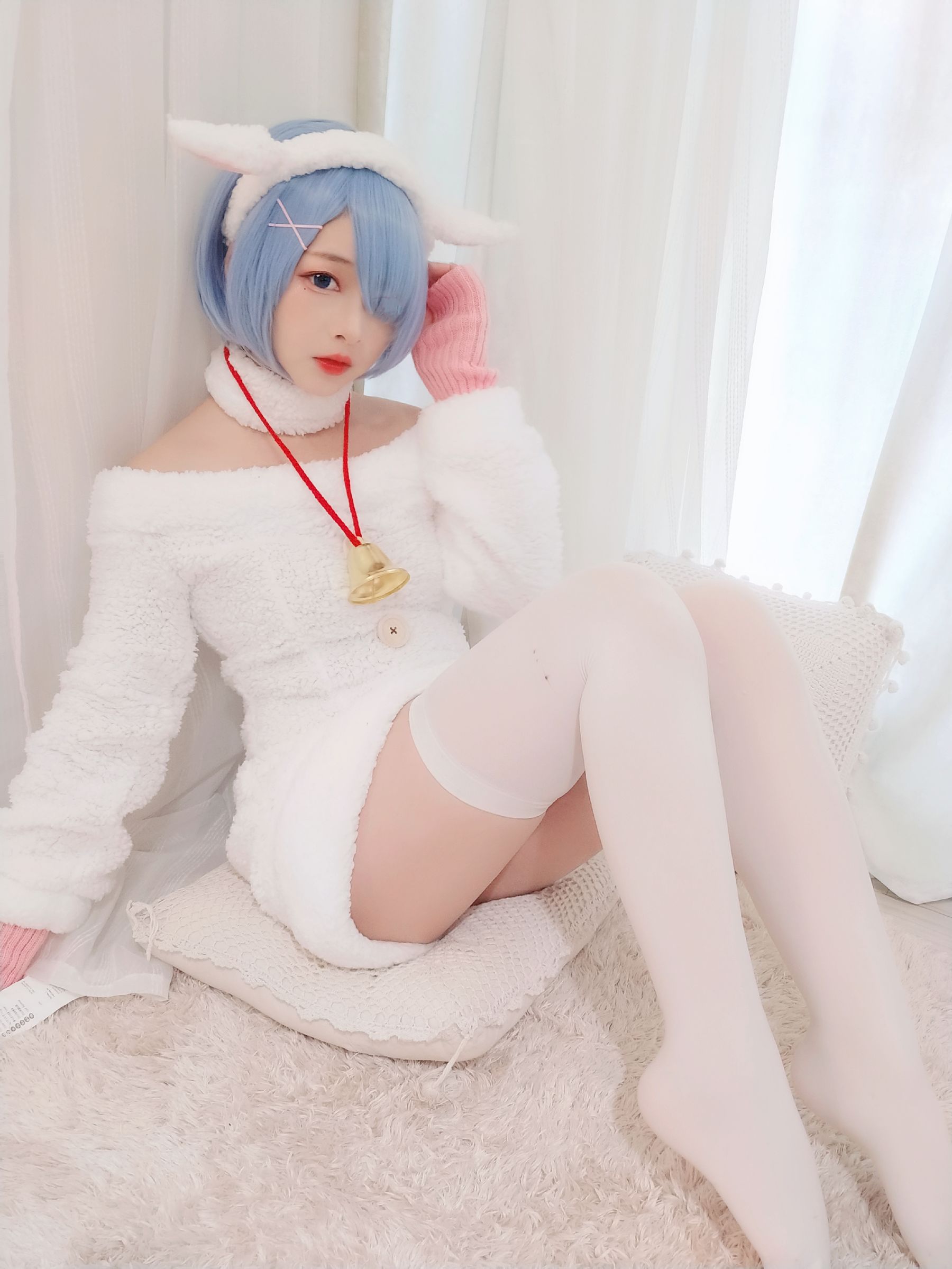 [COS福利] 二次元美女古川kagura - 蕾姆2第8张