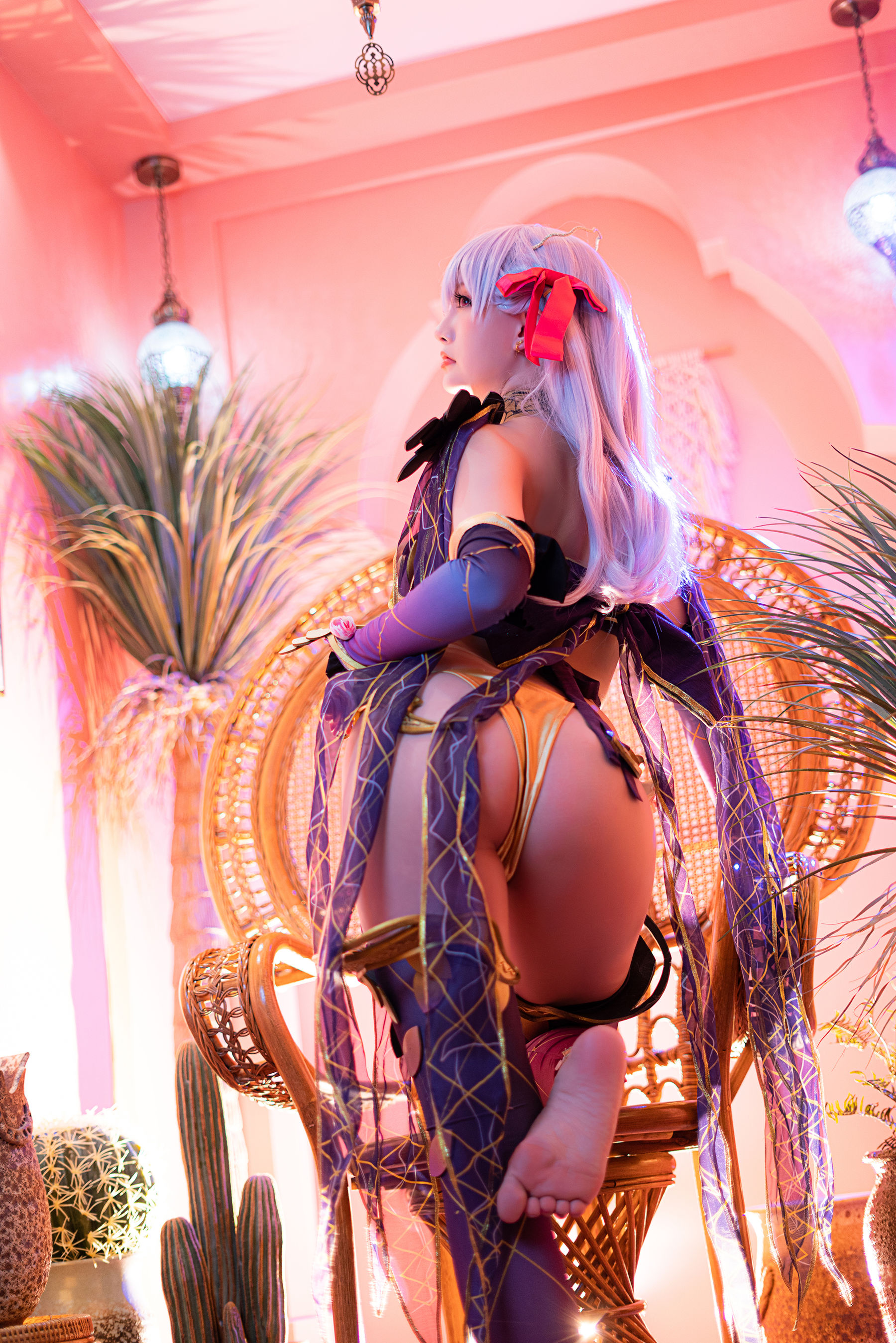 [COS福利] Coser小姐姐星之迟迟 - 秘密花园 伽摩第1张