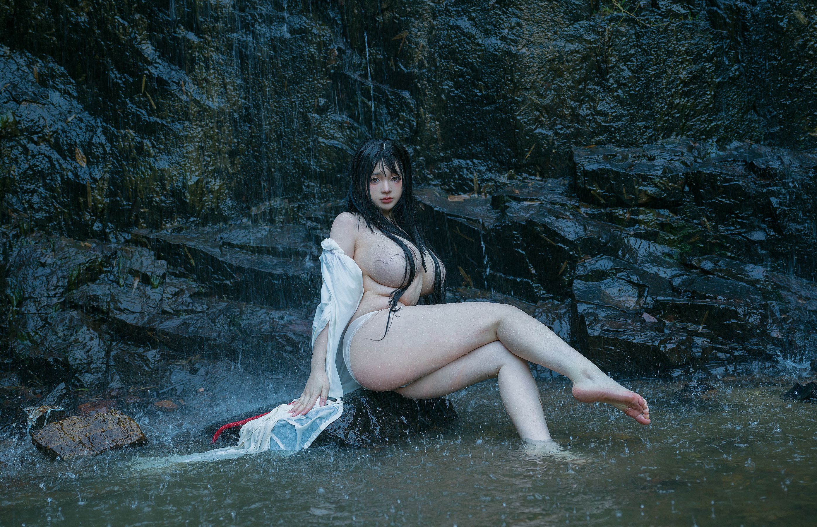 [COS福利] NinJA阿寨寨写真 - 神明巫女第11张