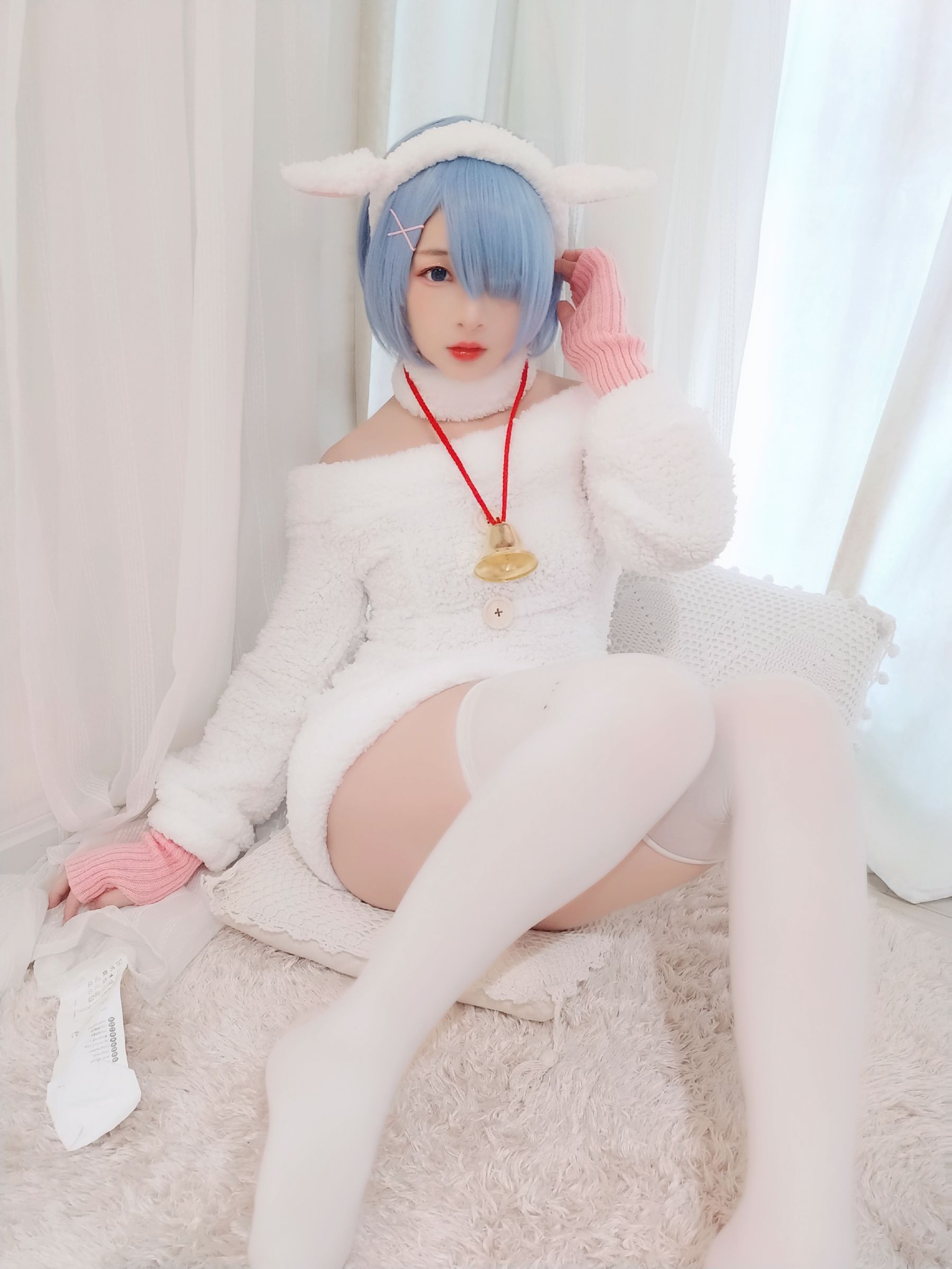 [COS福利] 二次元美女古川kagura - 蕾姆2第5张