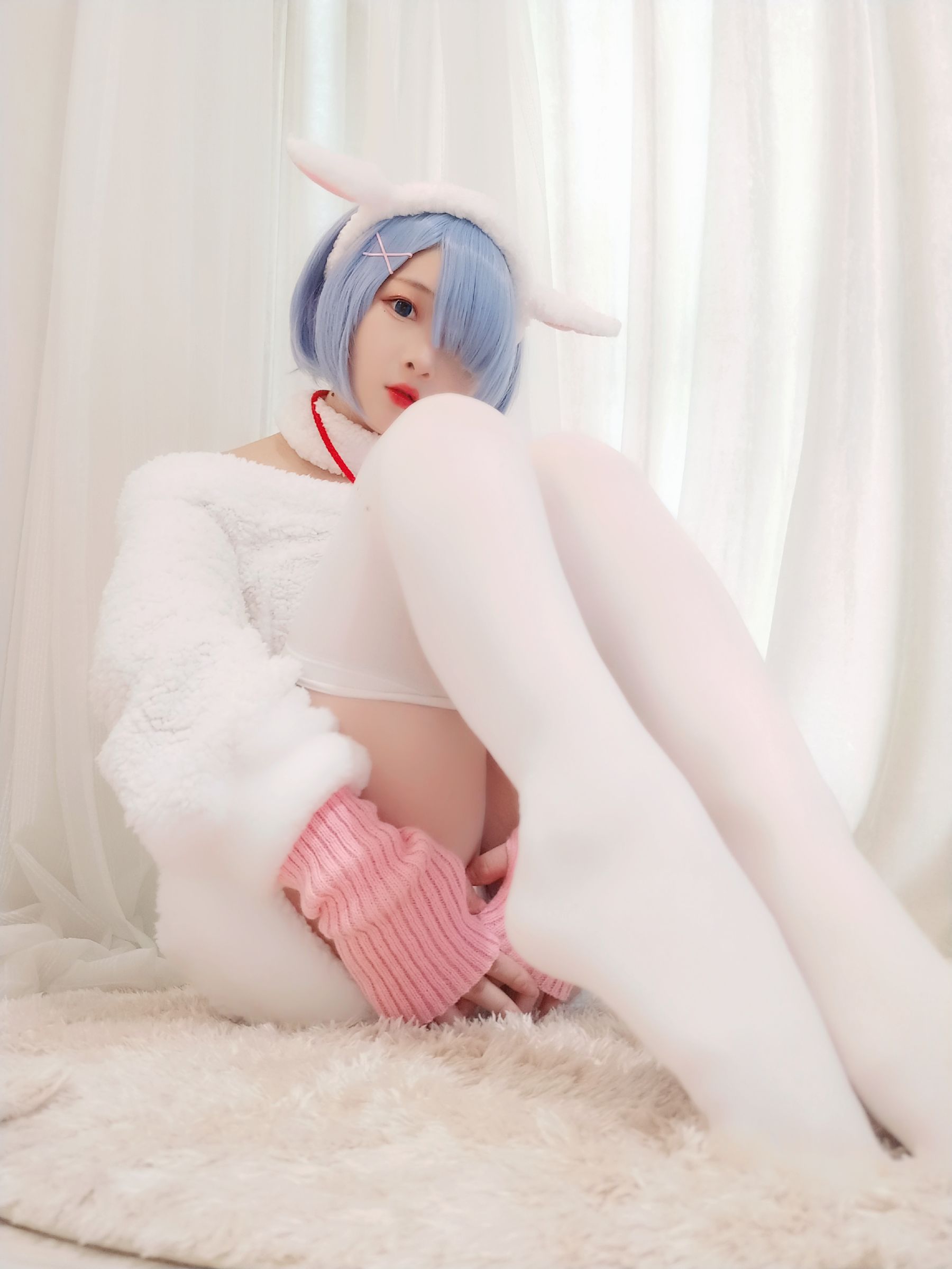 [COS福利] 二次元美女古川kagura - 蕾姆2第3张