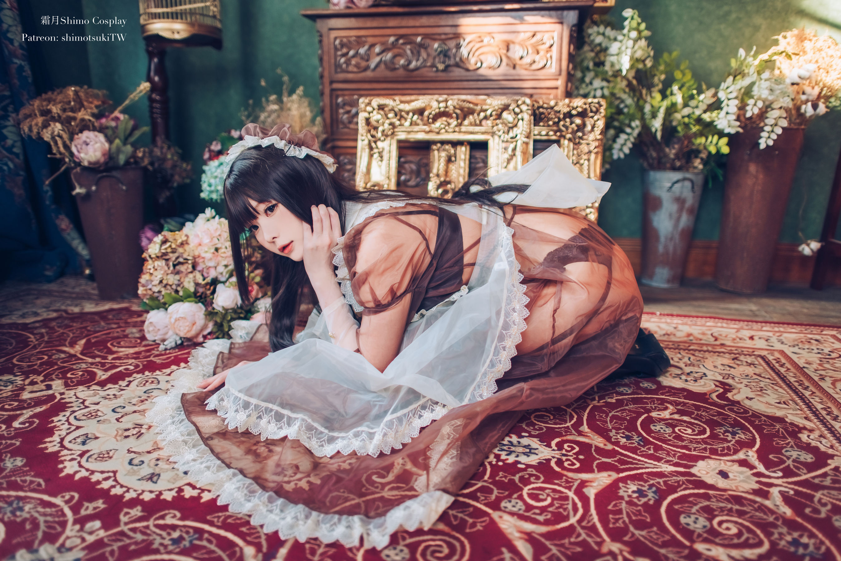 [COS福利] 微博妹纸霜月shimo - 女仆第6张
