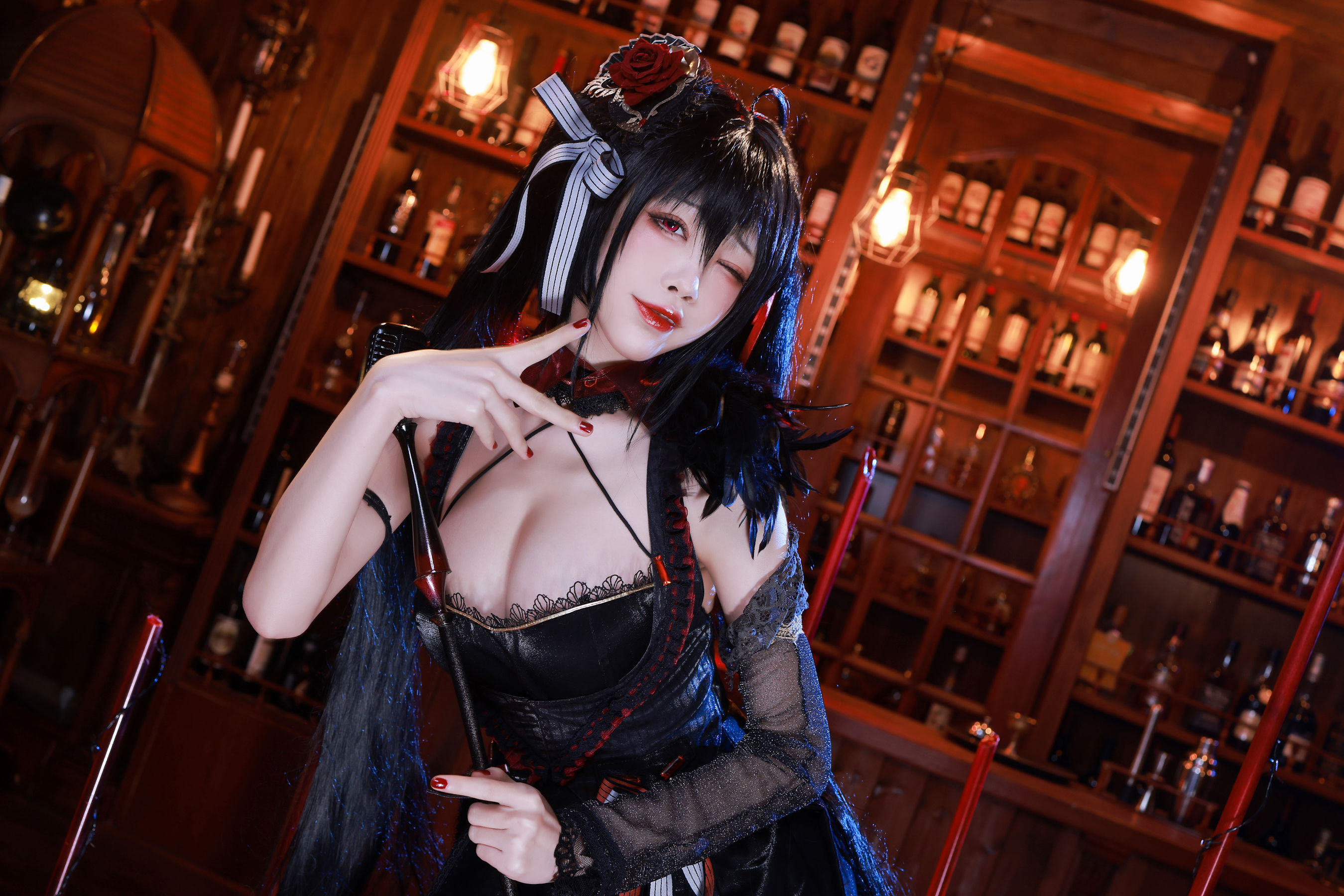 [COS福利] 动漫博主水淼aqua - 大凤 打歌服第6张