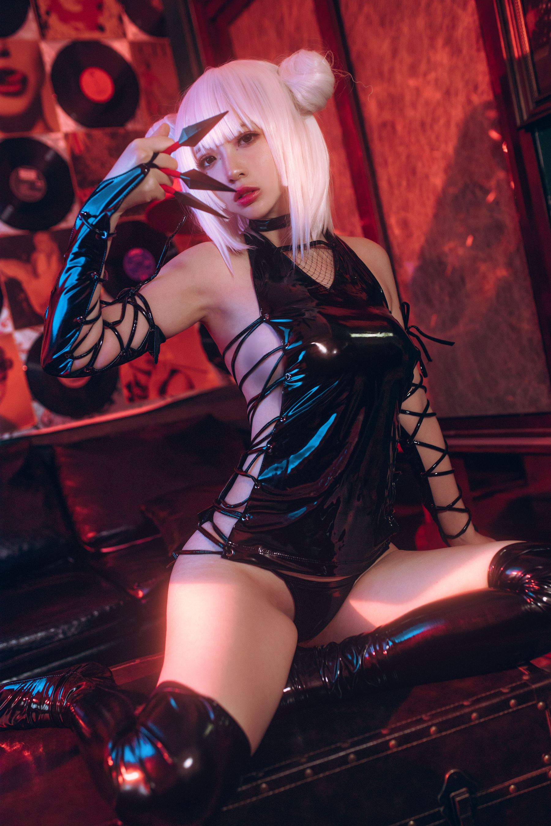 [COS福利] 疯猫ss - 胶衣忍者第8张