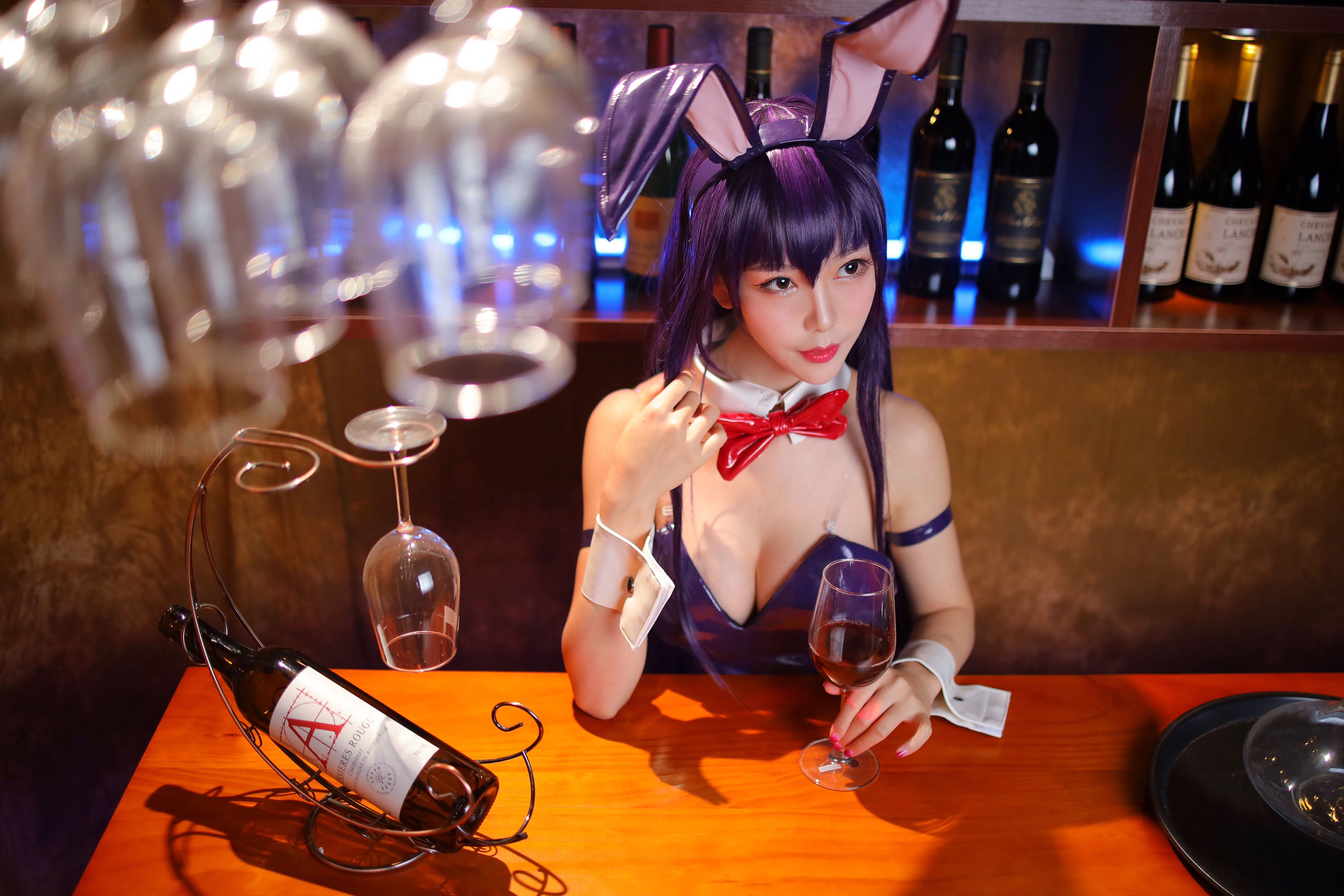 [COS福利] 抖娘-利世 - 霞之丘诗羽 兔女郎第13张