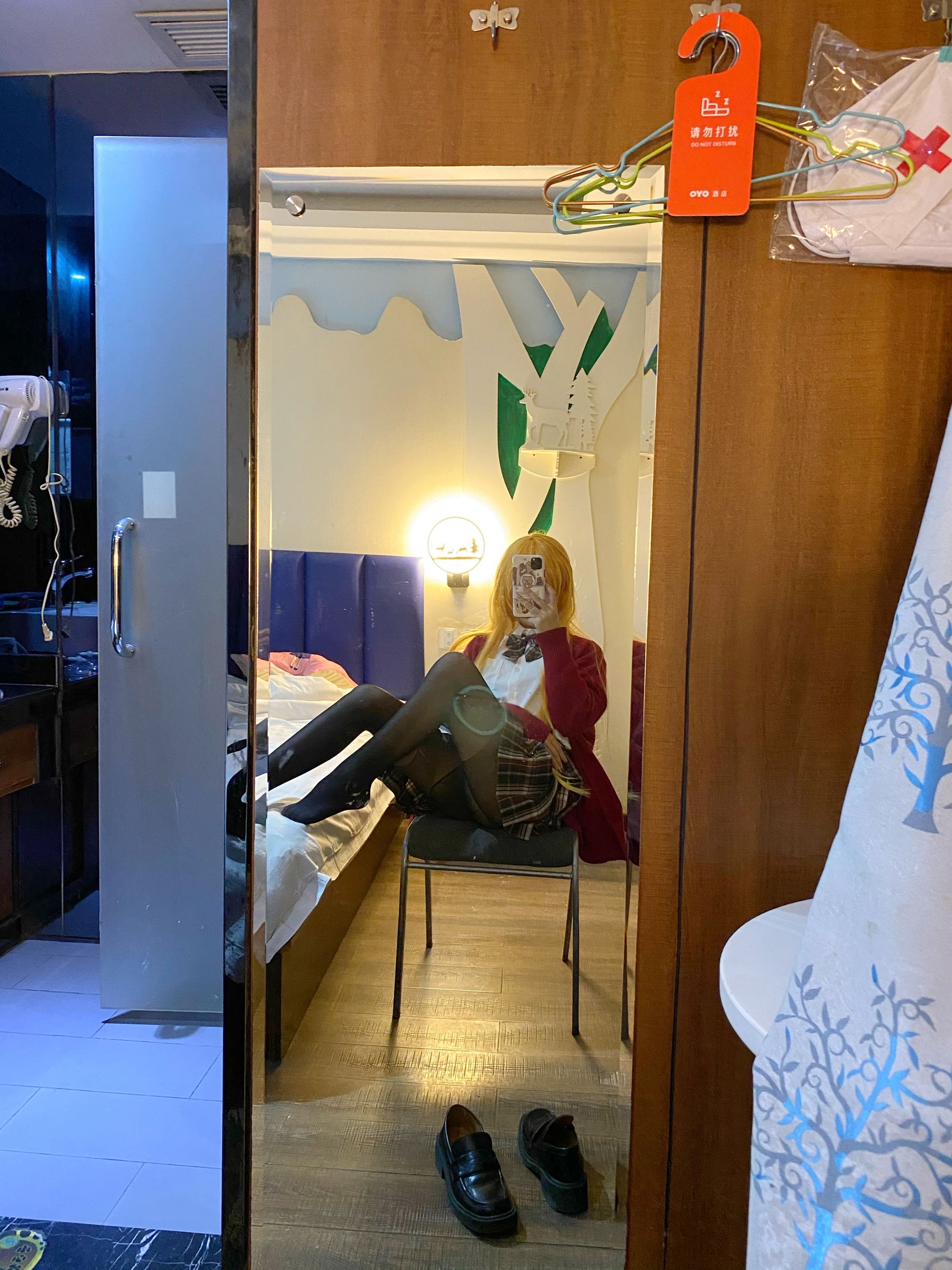 [COS福利] 芋圆侑子SJ_ - 金毛不良jk第6张