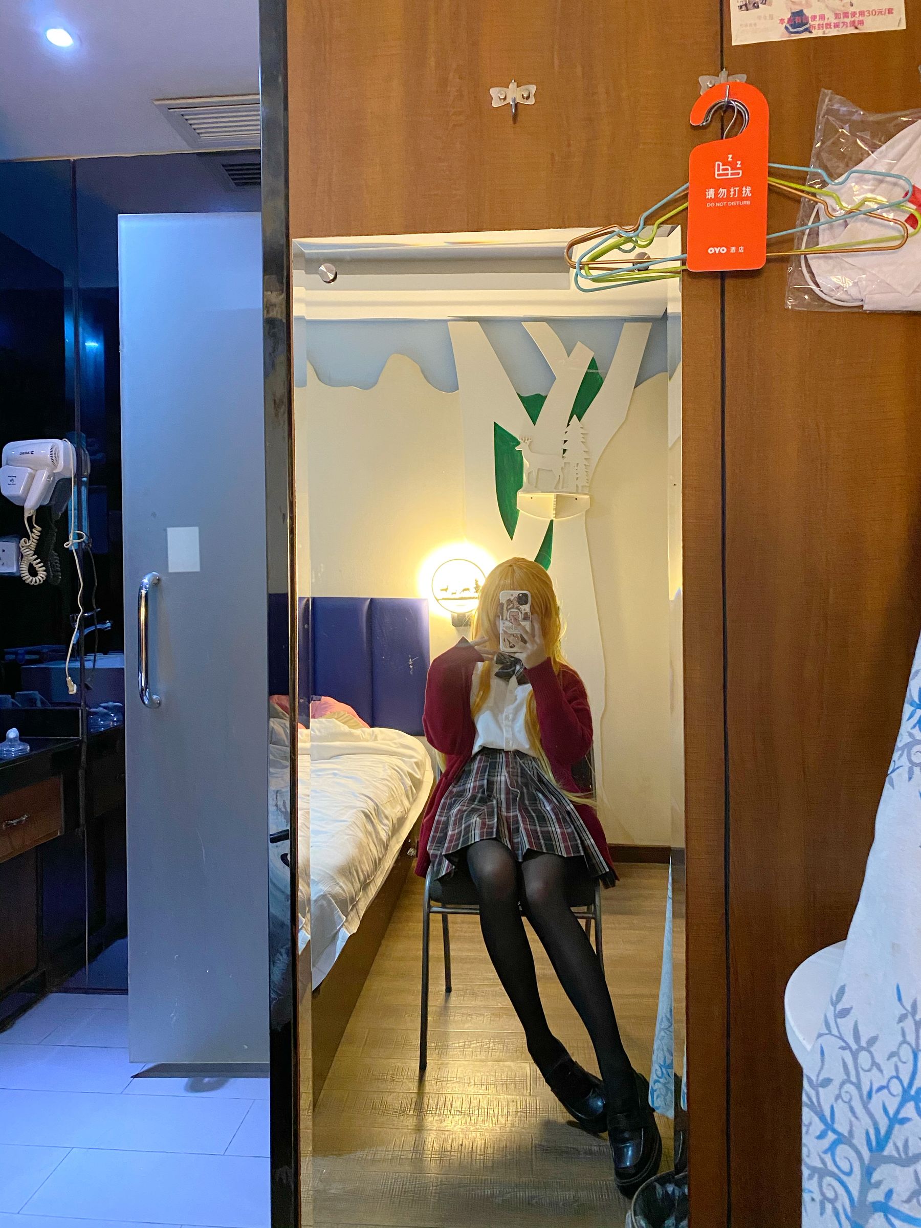 [COS福利] 芋圆侑子SJ_ - 金毛不良jk第3张