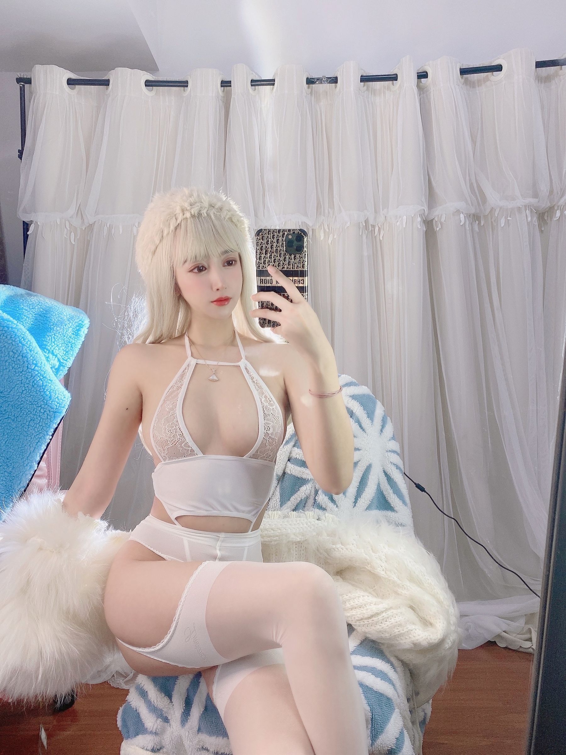 [COS福利] 斗鱼米线线sama - 白月光第11张