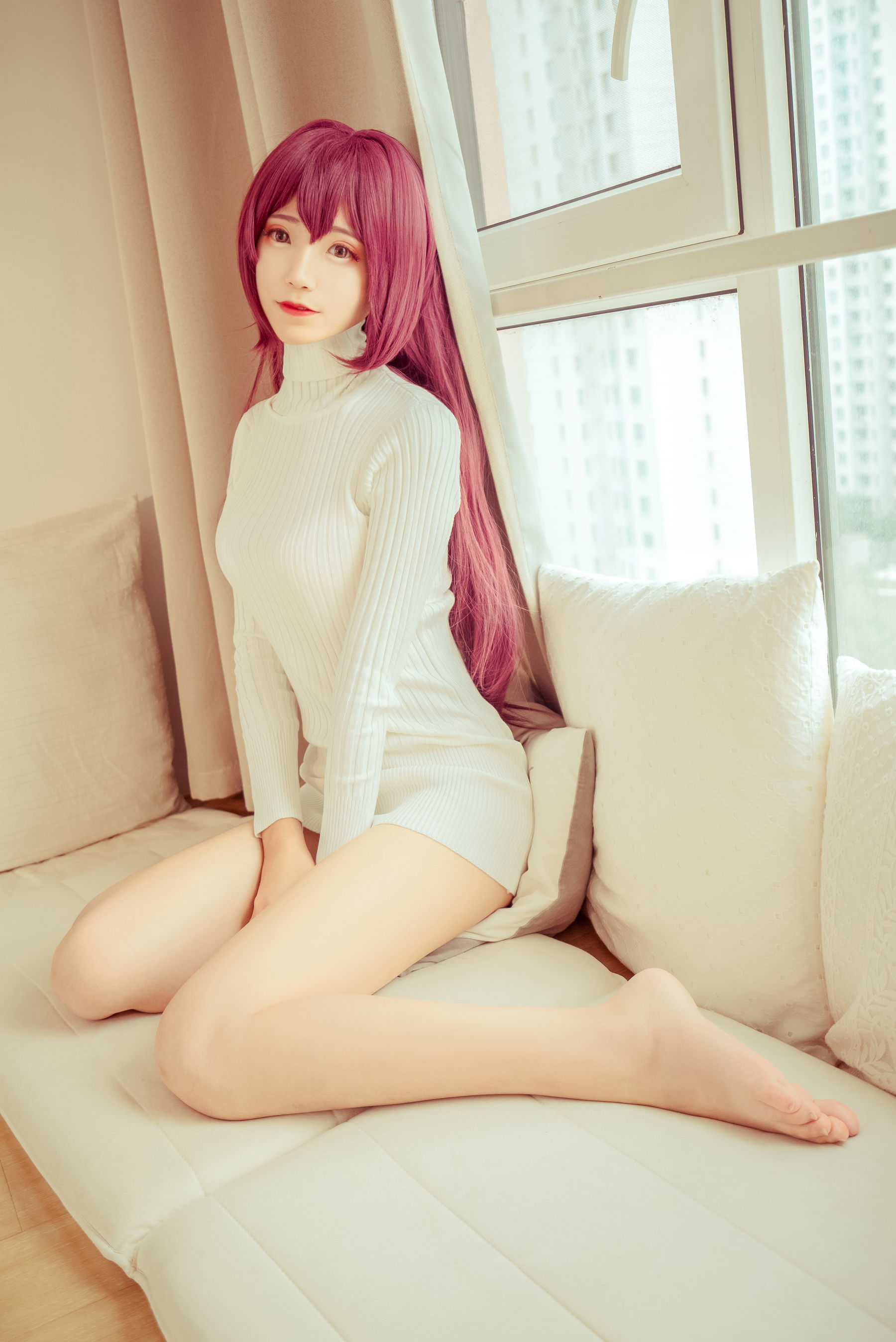 [福利COS] 然理理 - 斯卡哈毛衣第7张