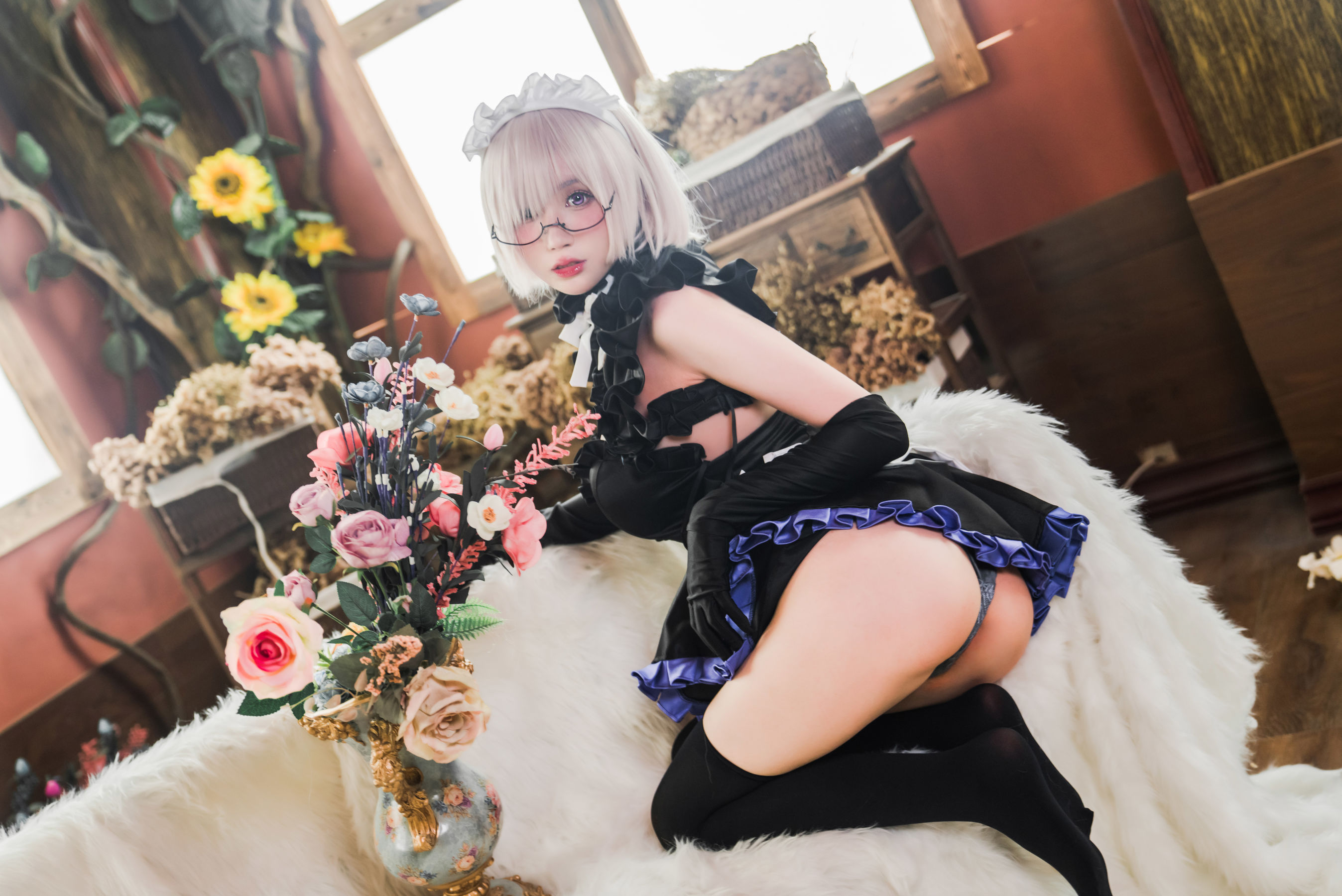 [福利COS] 西园寺南歌写真 - 玛修女仆第12张
