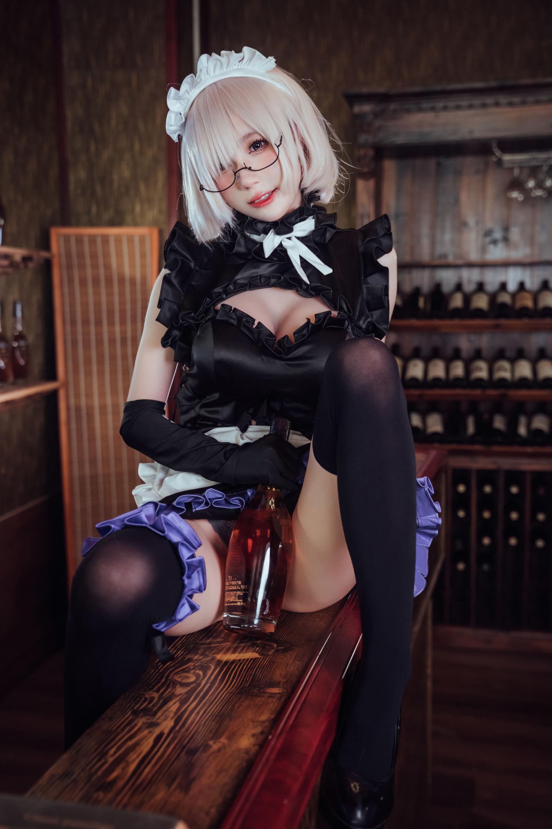 [福利COS] 西园寺南歌写真 - 玛修女仆第2张