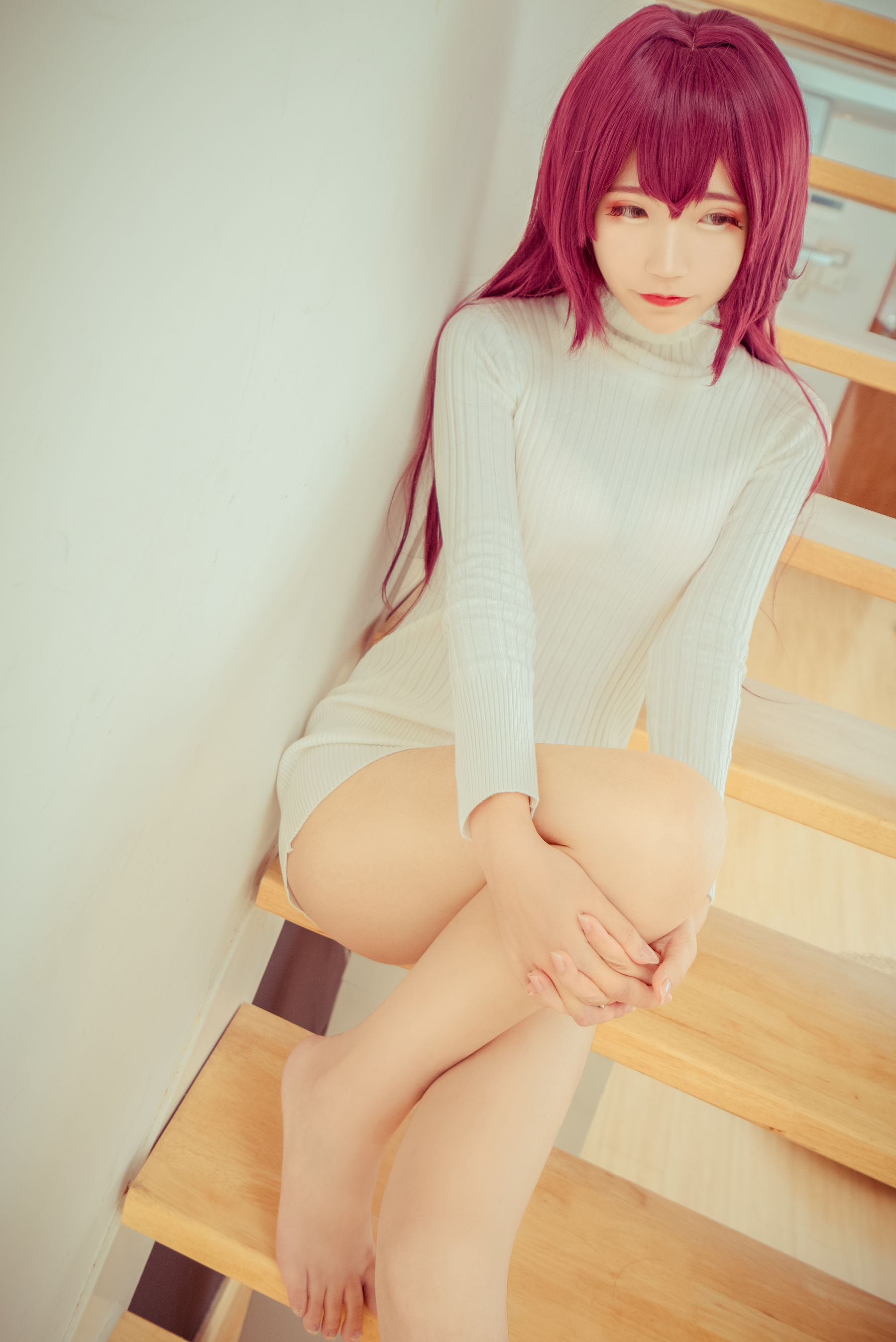 [福利COS] 然理理 - 斯卡哈毛衣第10张