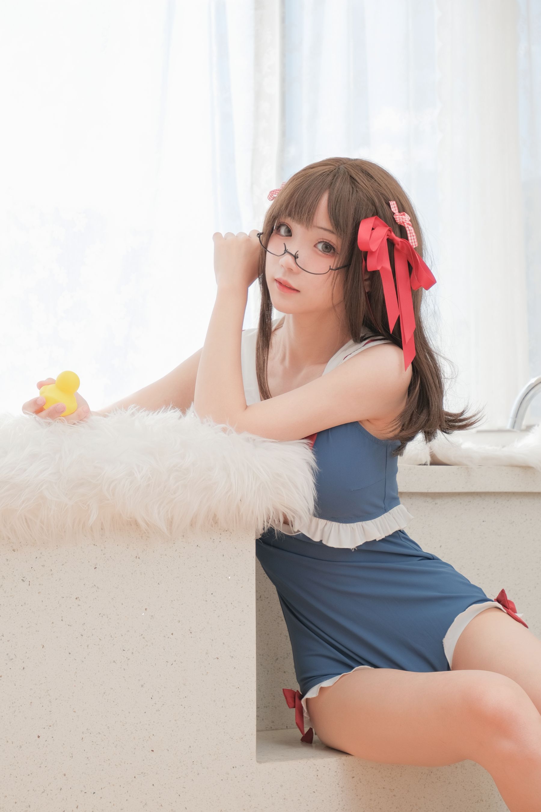 [福利COS] 花柒Hana - 白雪姬泳装第10张