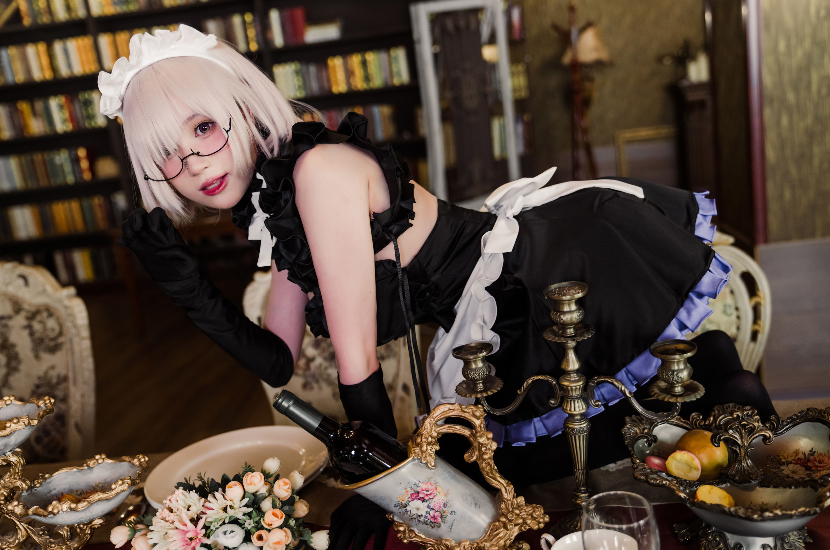 [福利COS] 西园寺南歌写真 - 玛修女仆第8张