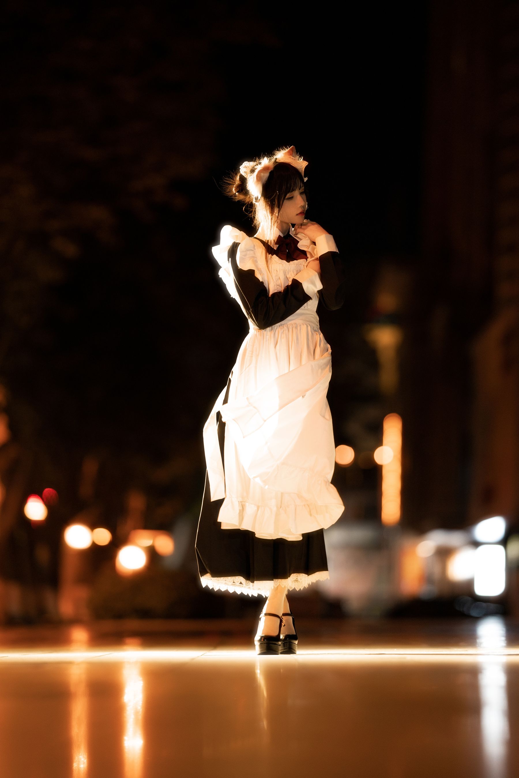 [福利COS] 桜桃喵 - 长裙妹抖第37张