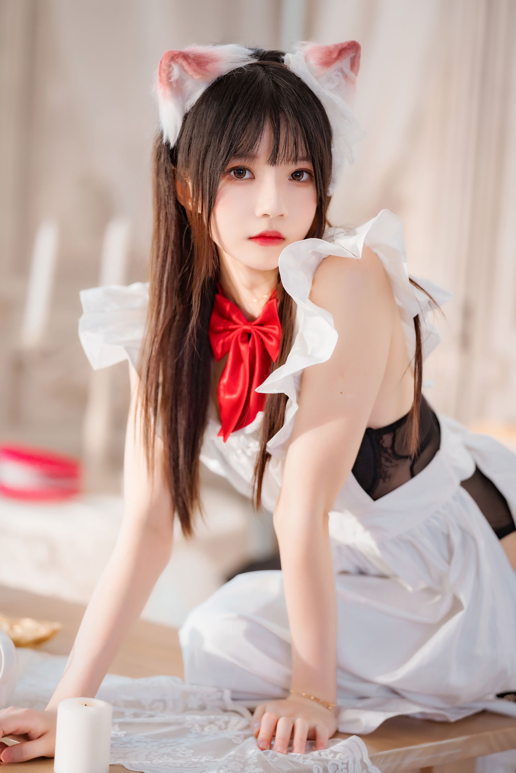 [福利COS] 桜桃喵 - 长裙妹抖第30张