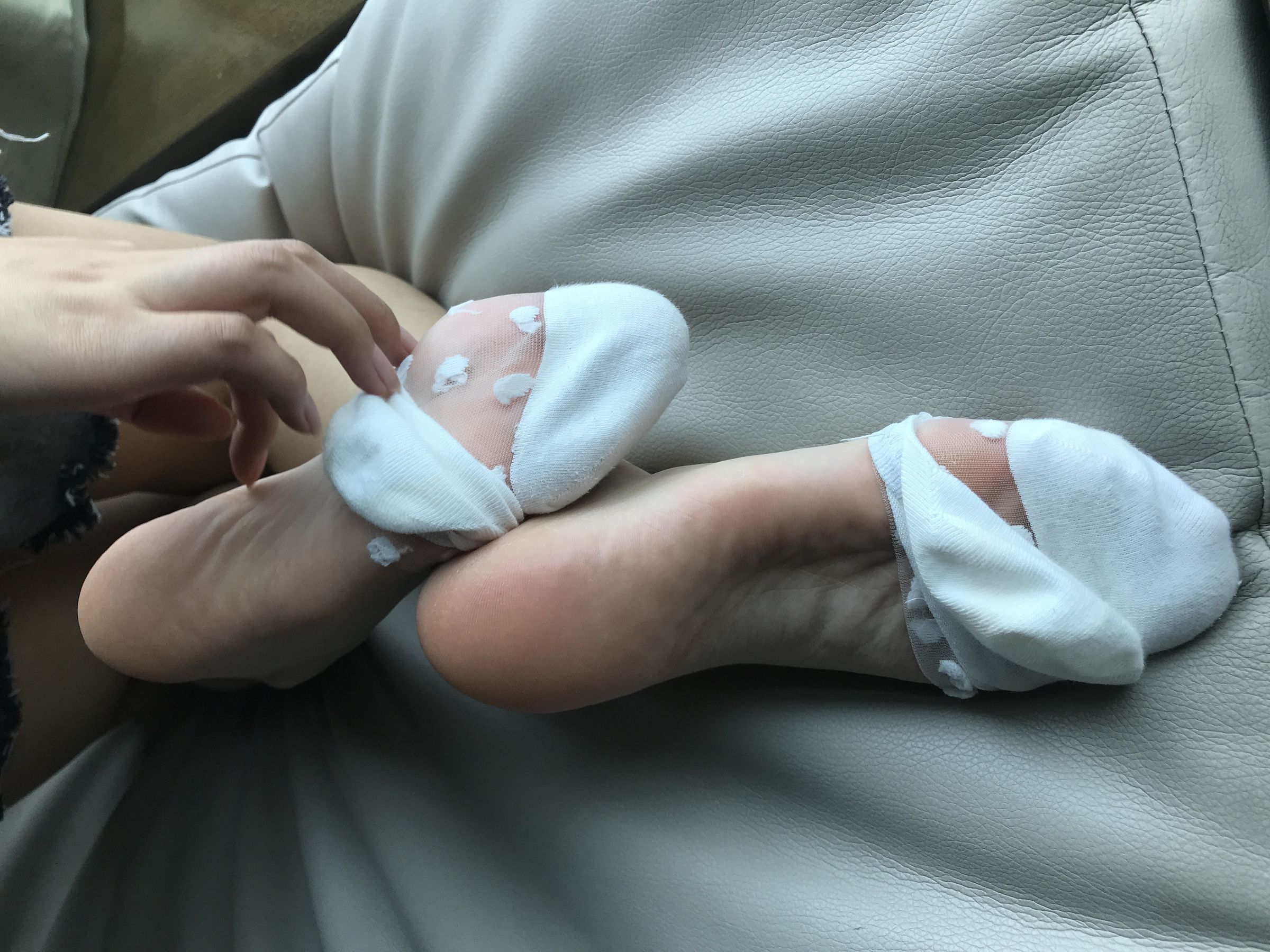 [福利COS] 安乔乔儿(Nia乔乔) No.008 蕾丝棉袜第37张