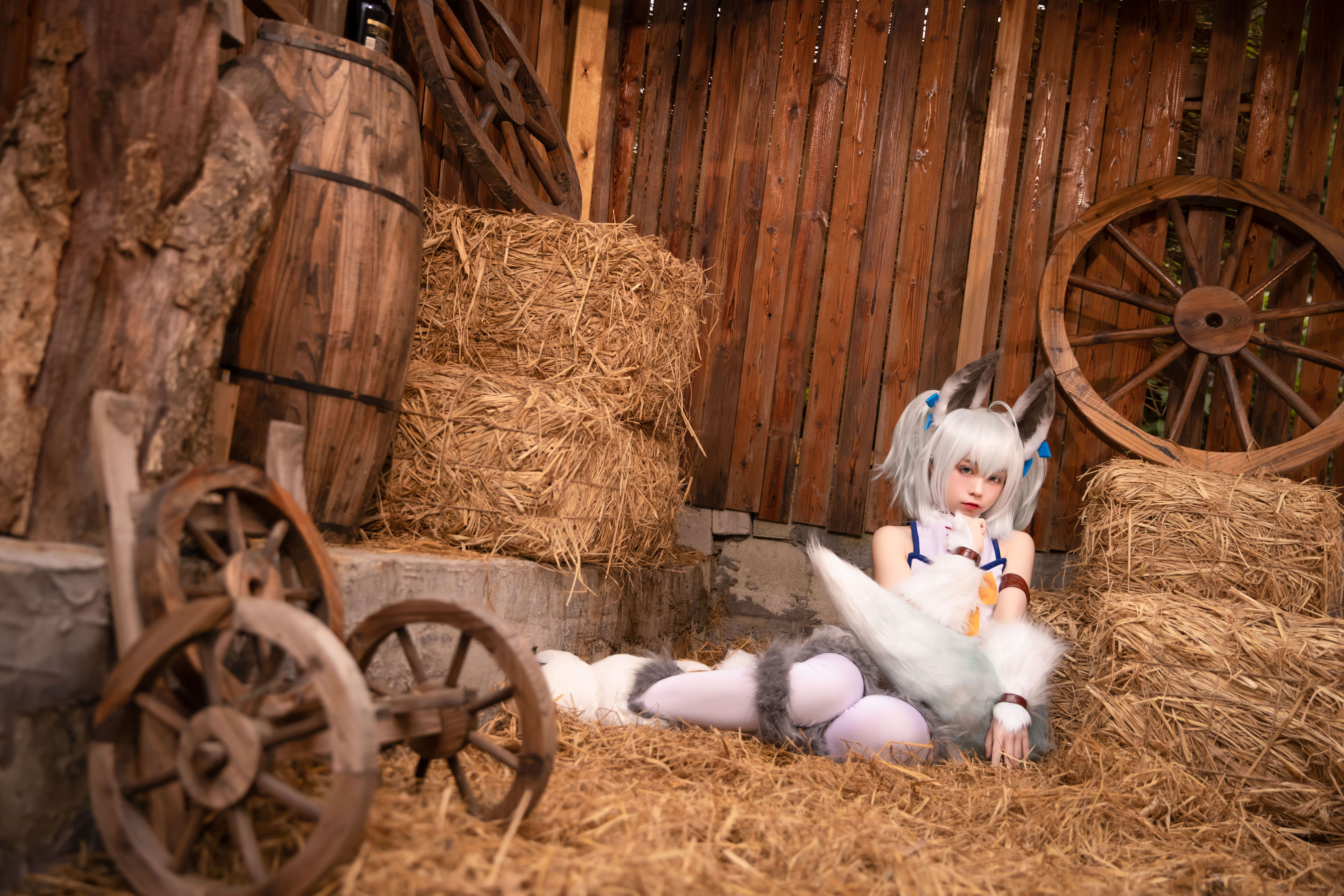 [福利COS] 动漫博主G44不会受伤 - 地牢刹那常服第3张