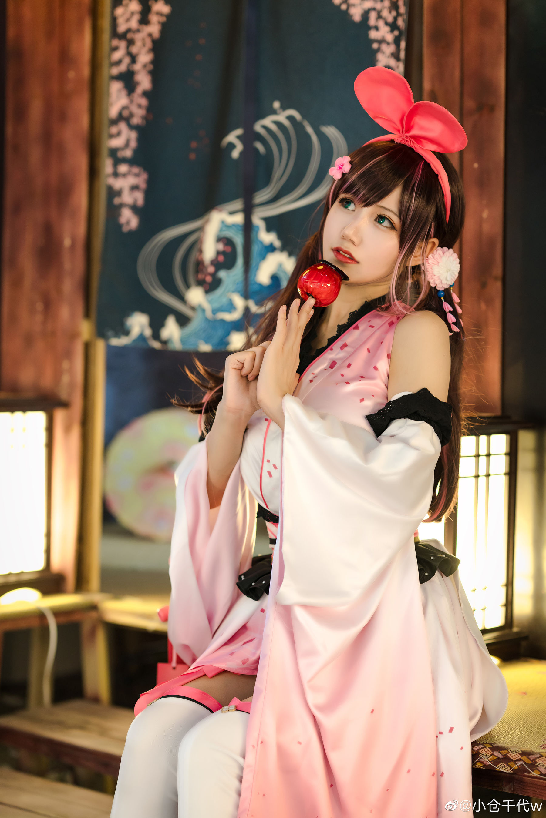 [福利COS] 动漫博主小仓千代w - Kizuna_AI绊爱第2张