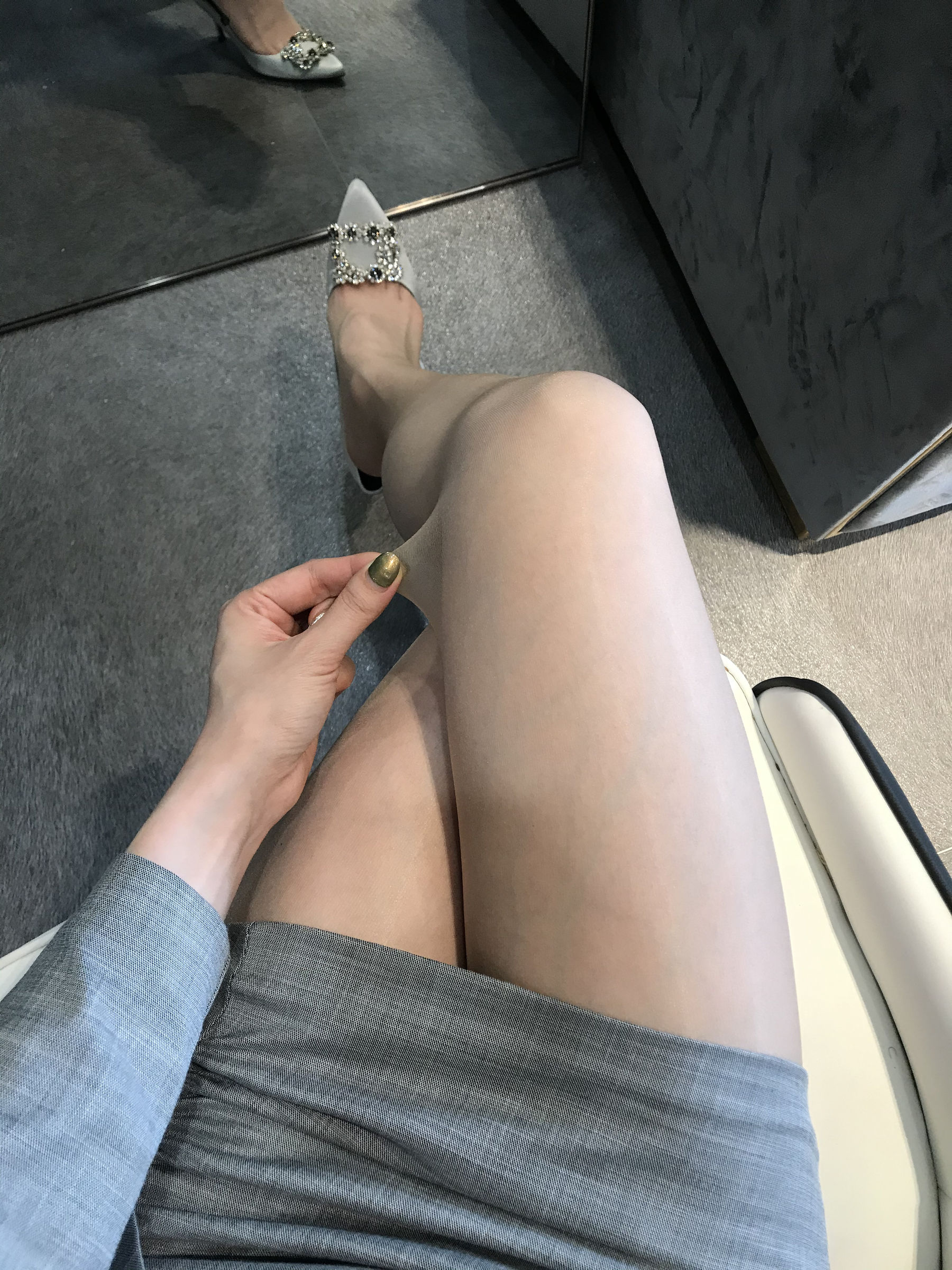 [福利COS] 丝足博主麋鹿_Monroe 2020.04.15 御姐薄丝第11张