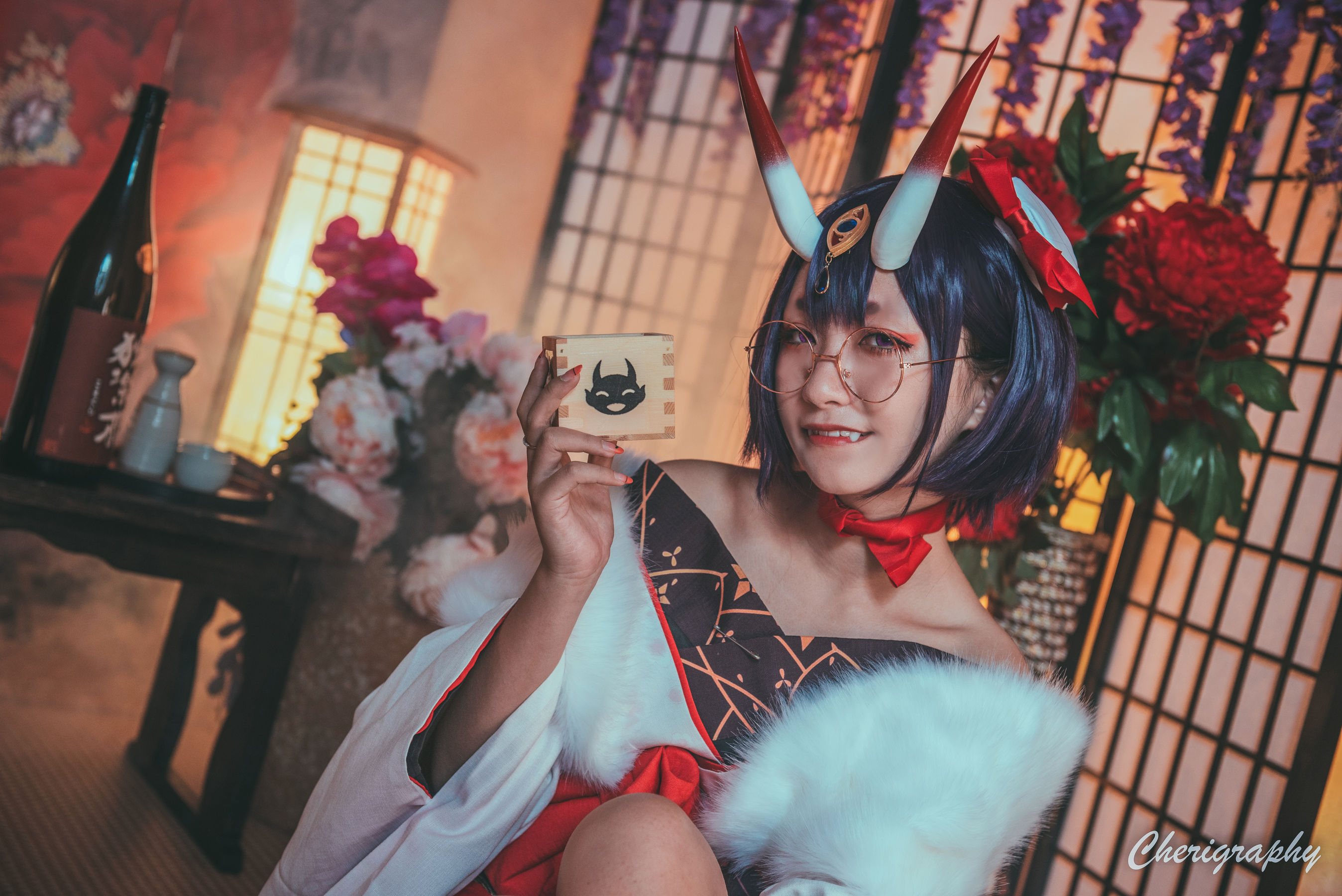 [福利COS] Roroki骷髅姫 - 酒吞和服第5张