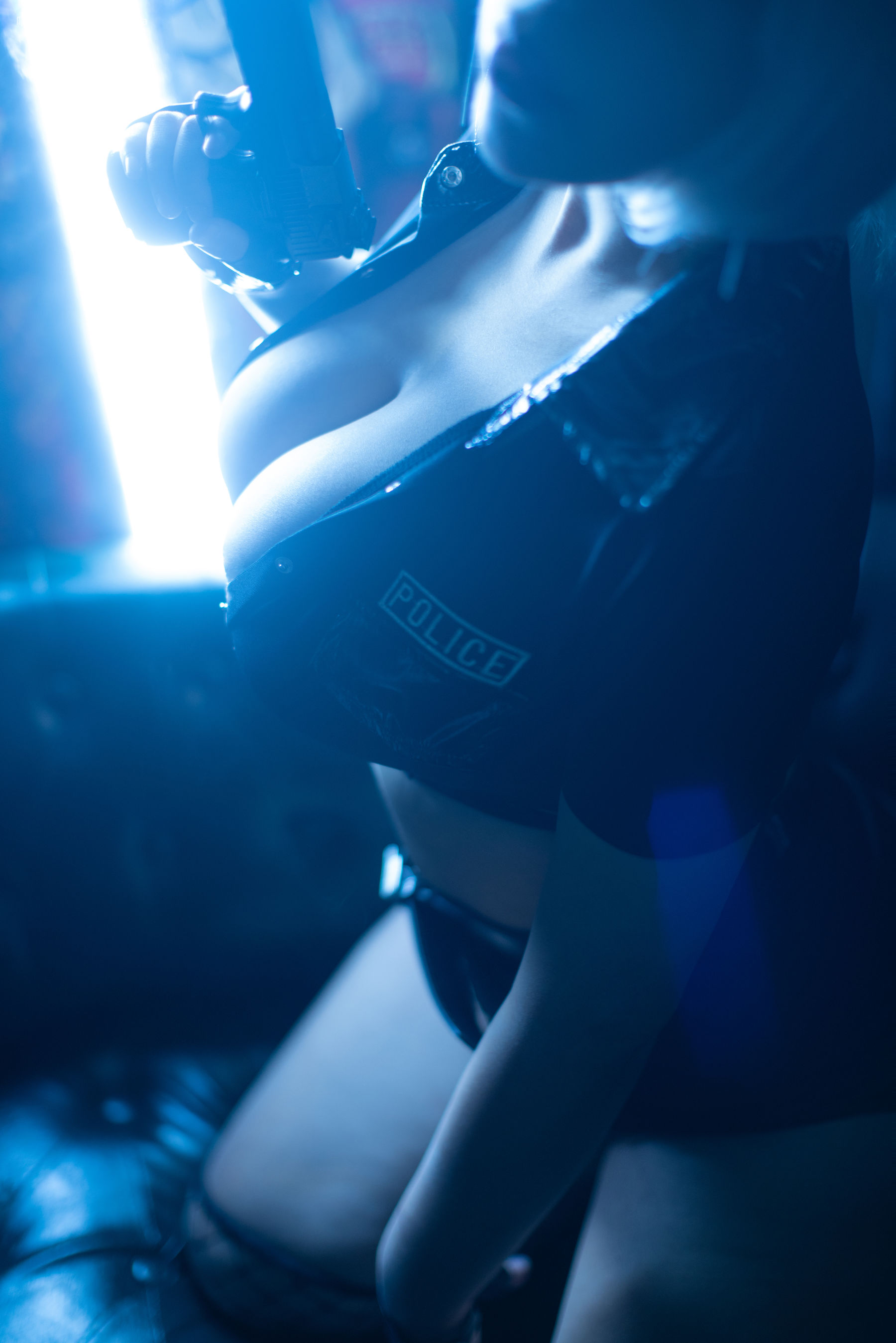 [福利COS] 皮皮奶可可爱了啦&amp;amp;喵零 - 匪警第17张