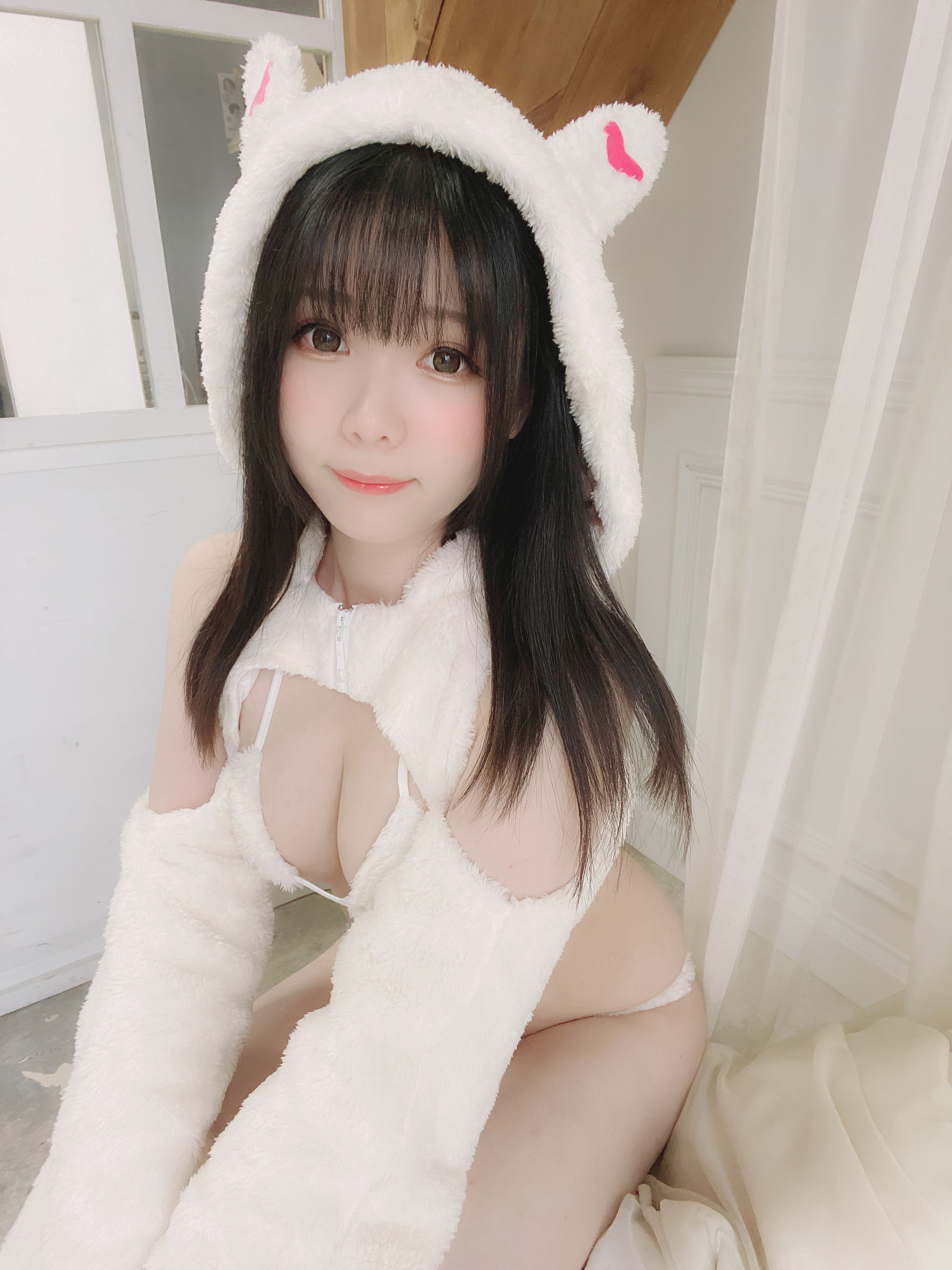 [福利COS] 微博妹纸霜月shimo - もこもこうさぎ第3张