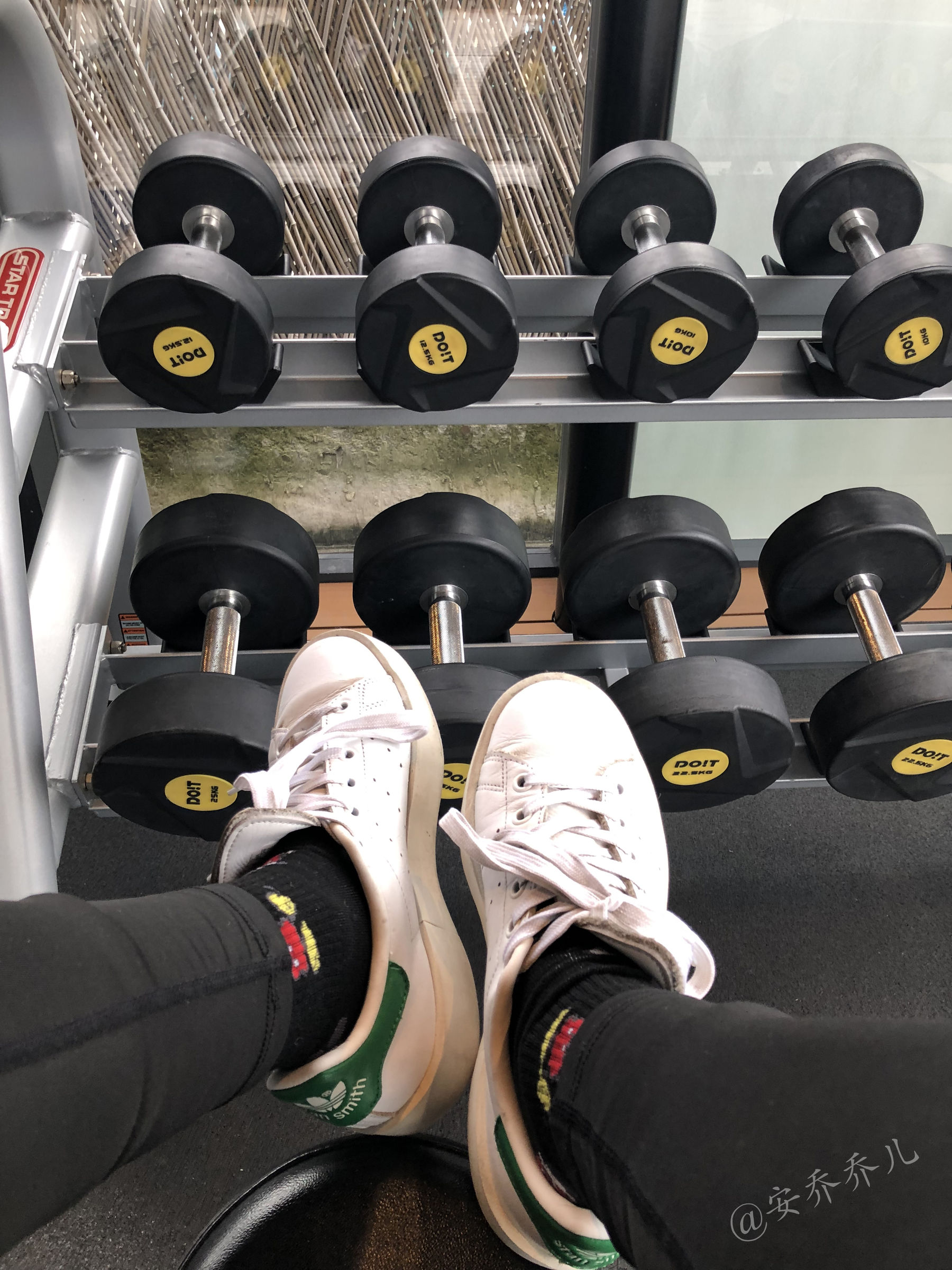 [福利COS] 安乔乔儿(Nia乔乔) No.019 健身房白袜第37张