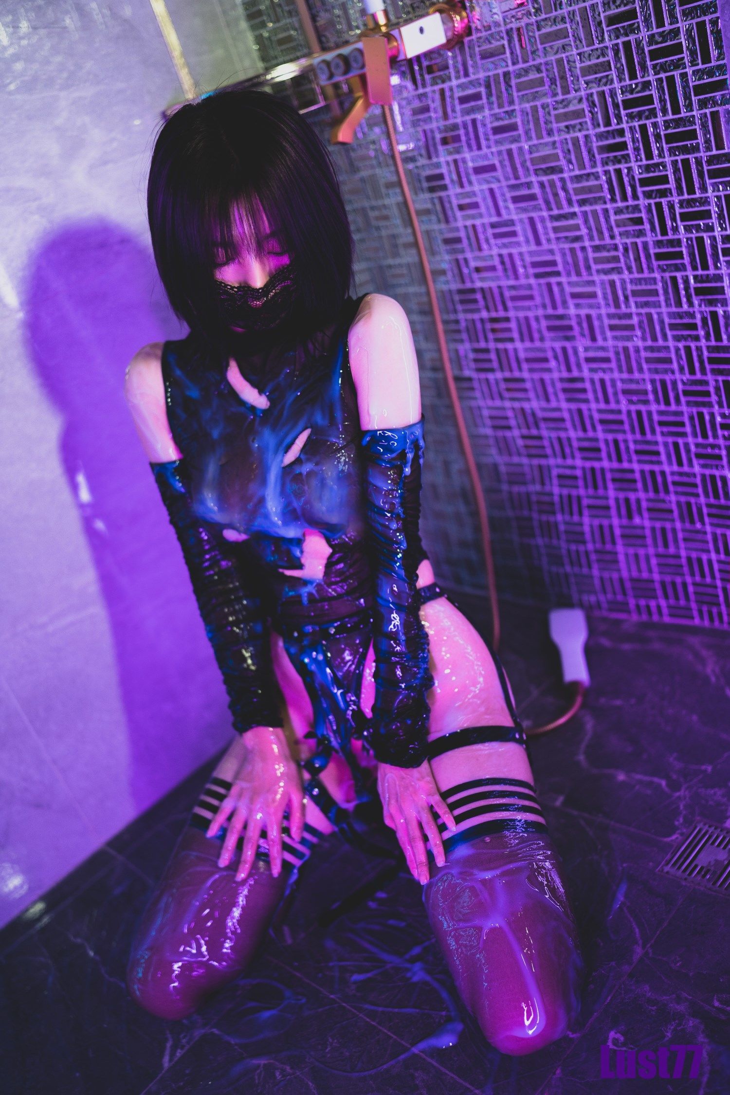 [福利COS] 动漫博主柒柒要乖哦 - 白液俘虏第22张