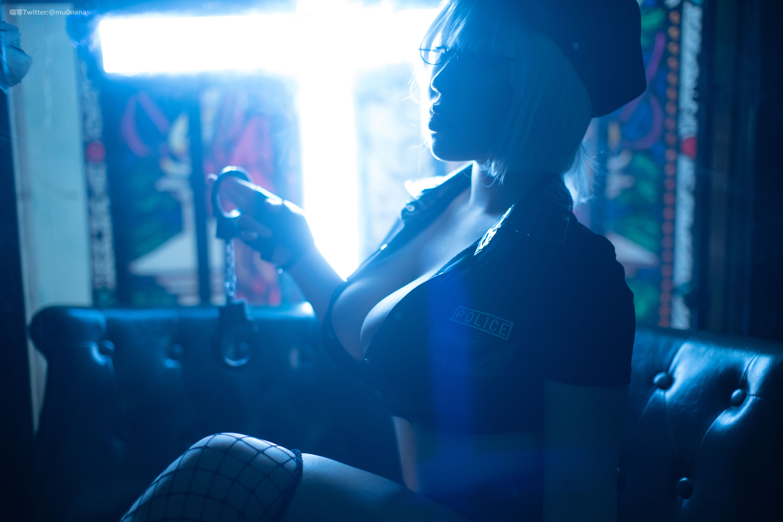 [福利COS] 皮皮奶可可爱了啦&amp;amp;喵零 - 匪警第16张